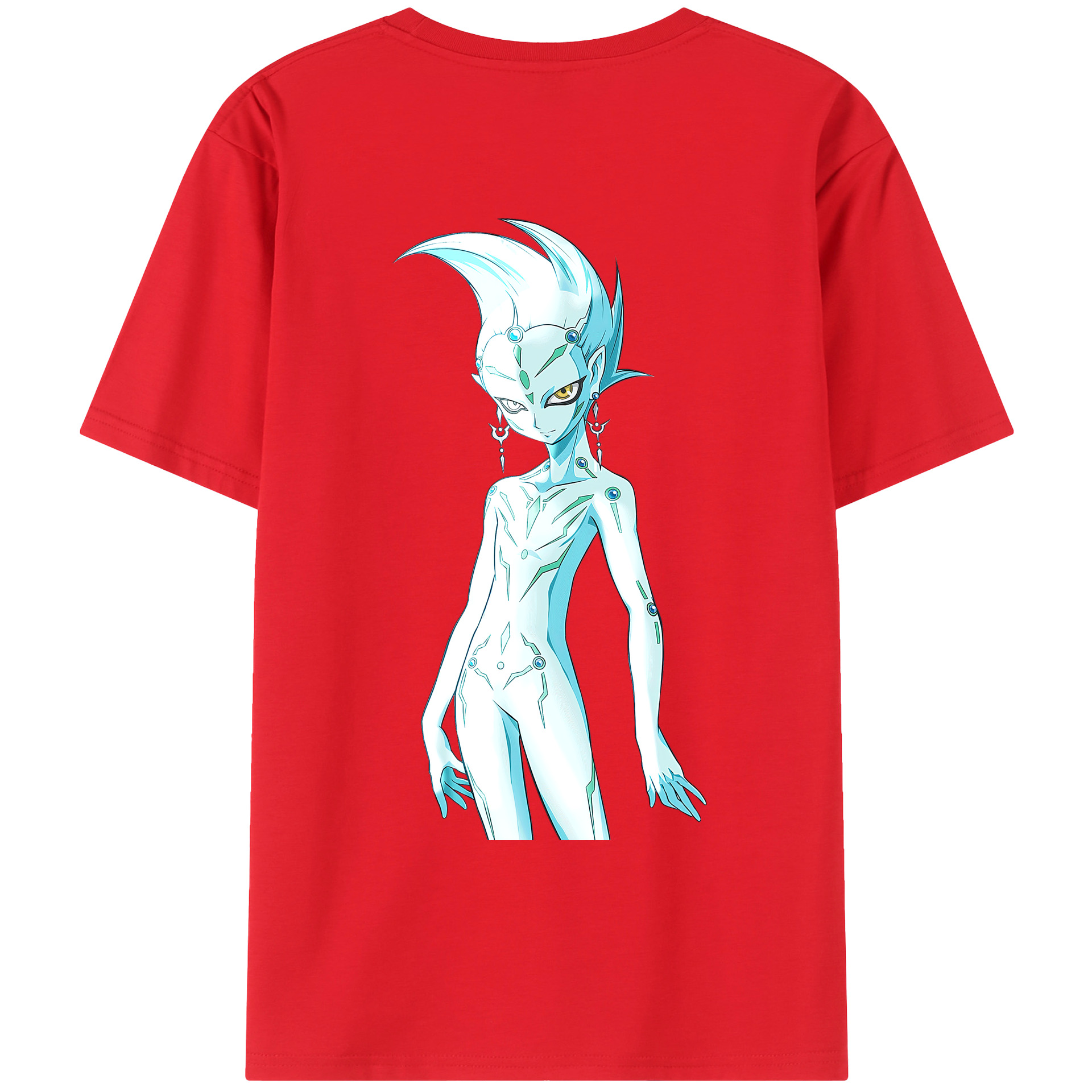 （画像用） 遊☆戯☆王 Yu-Gi-Oh! レディース半袖Tシャツ(バックプリント)