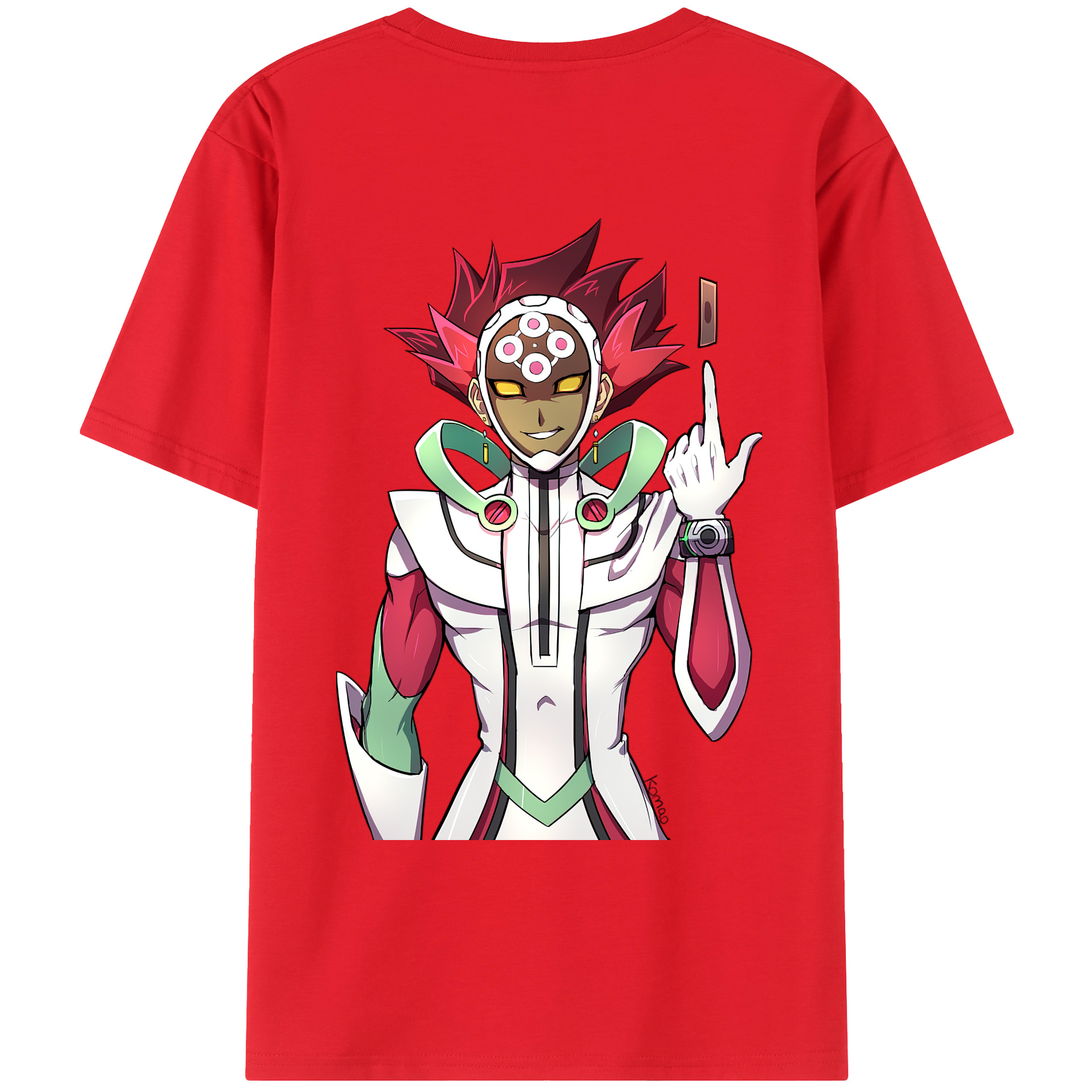 （画像用） 遊☆戯☆王 Yu-Gi-Oh! レディース半袖Tシャツ(バックプリント)