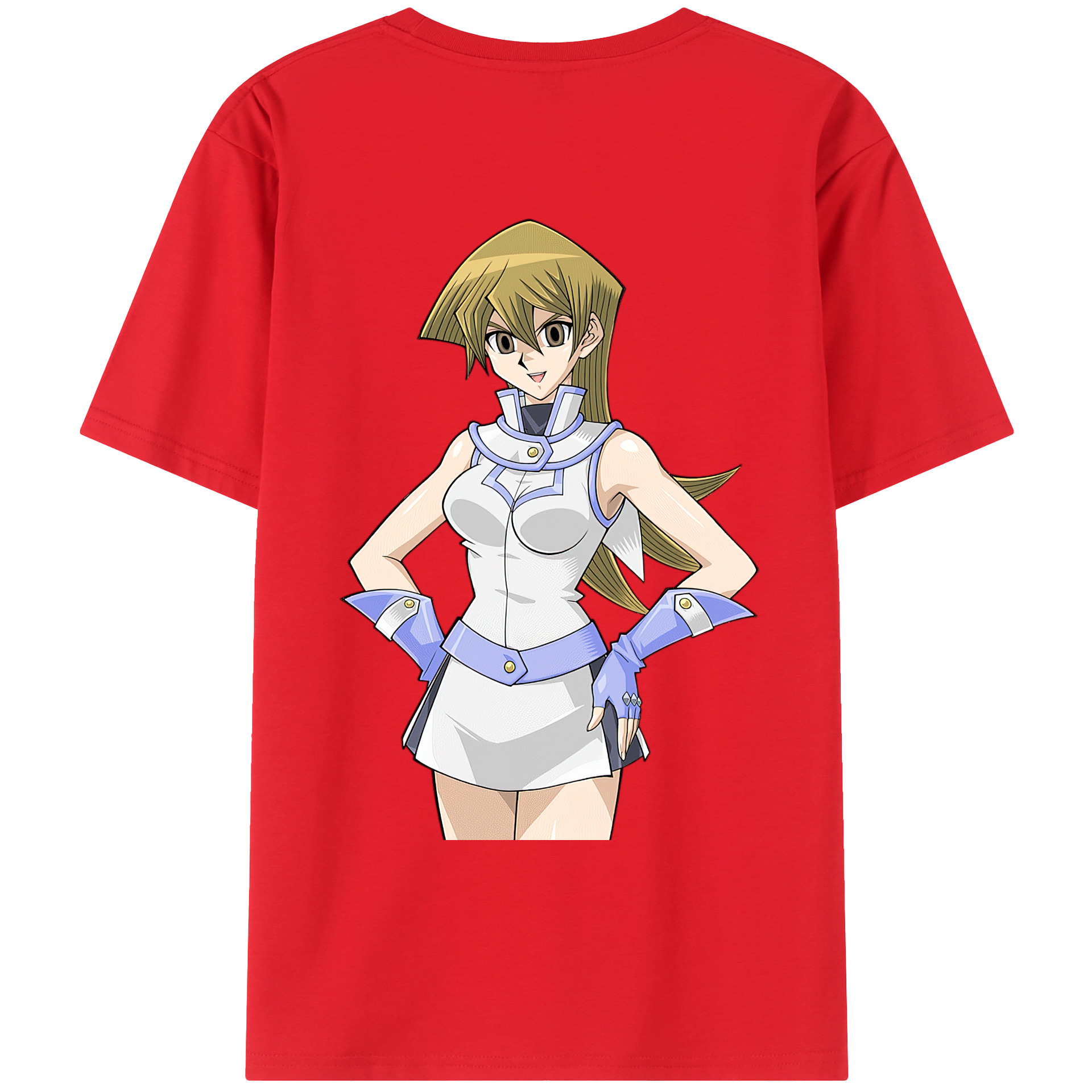 （画像用） 遊☆戯☆王 Yu-Gi-Oh! レディース半袖Tシャツ(バックプリント)