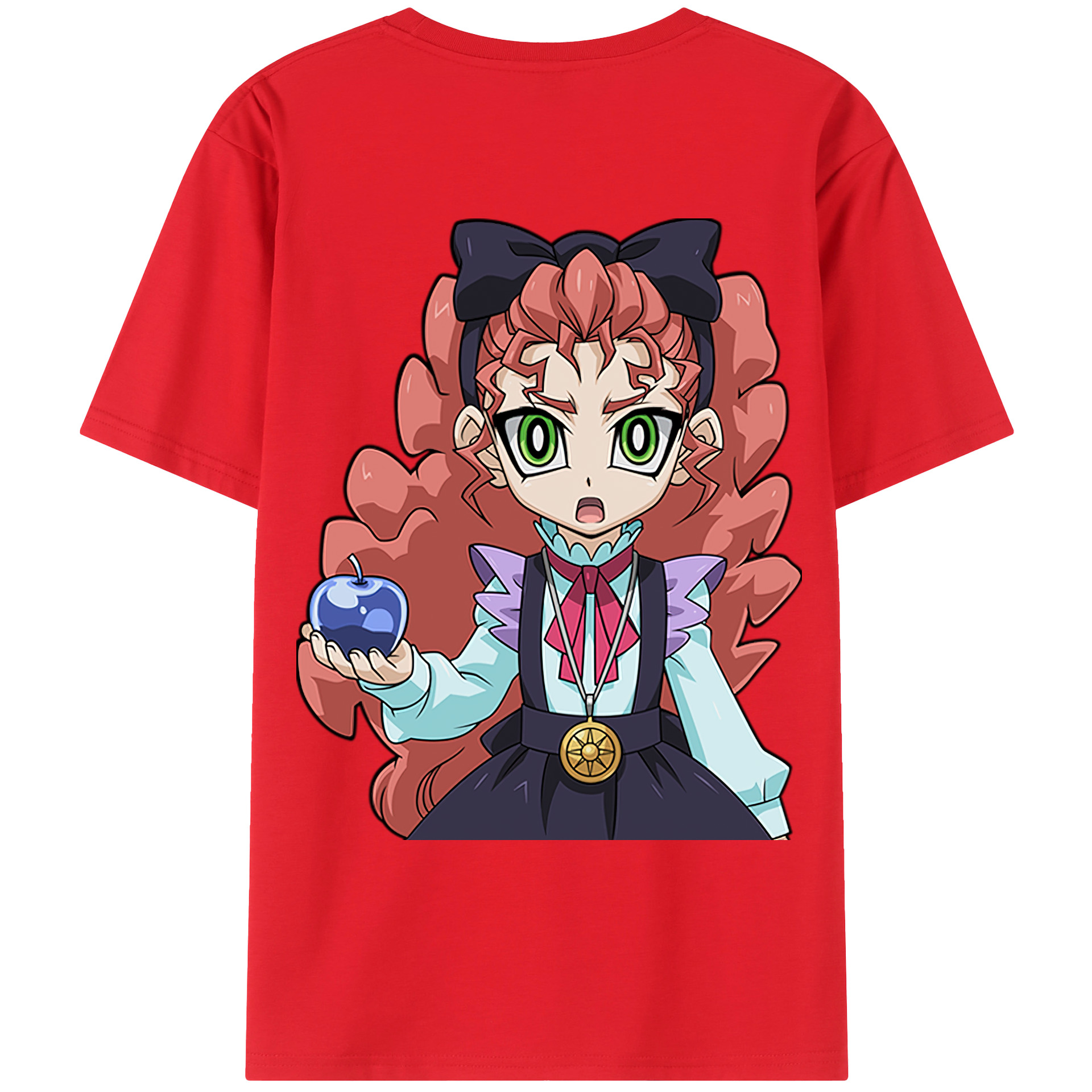（画像用） 遊☆戯☆王 Yu-Gi-Oh! レディース半袖Tシャツ(バックプリント)