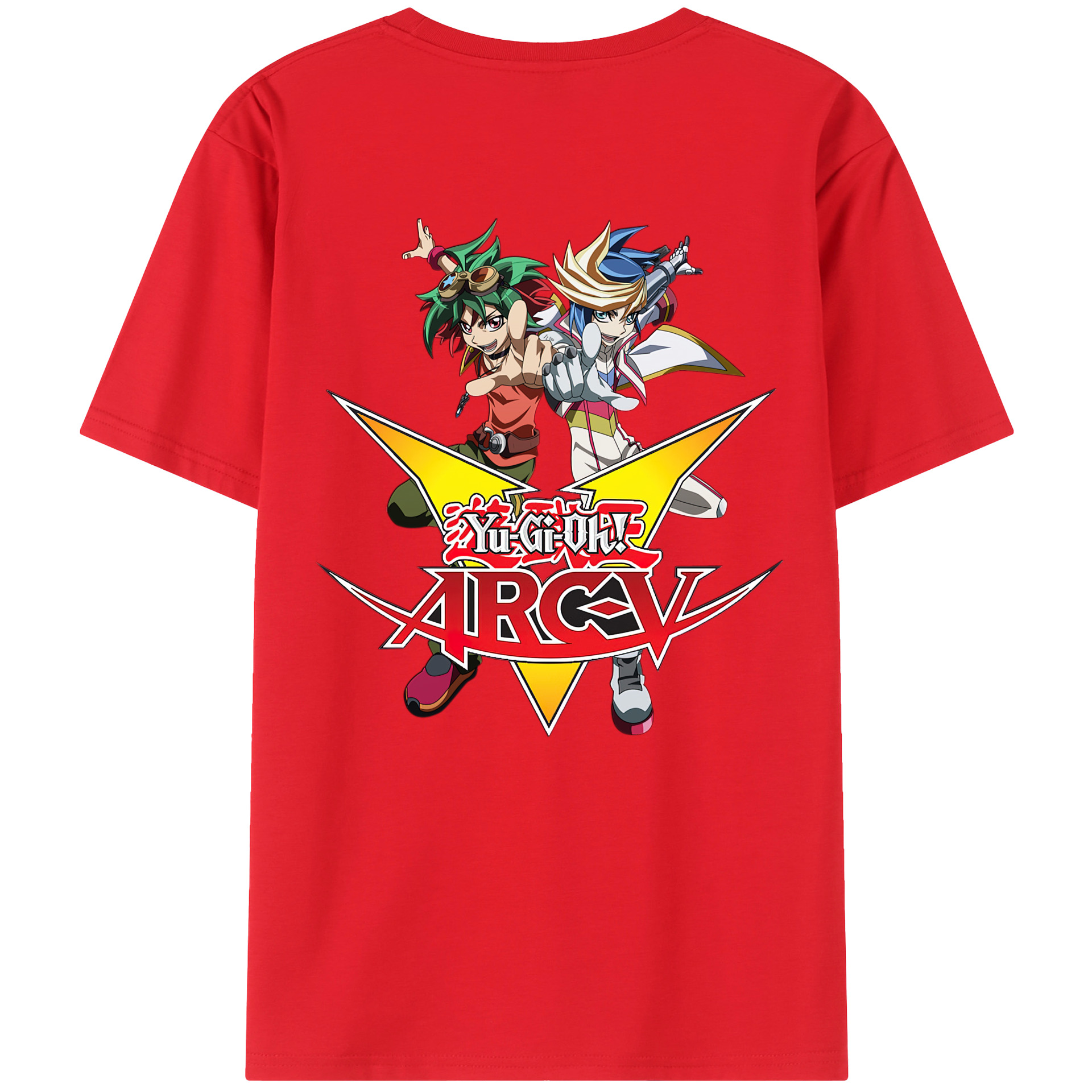 （画像用） 遊☆戯☆王 Yu-Gi-Oh! レディース半袖Tシャツ(バックプリント)