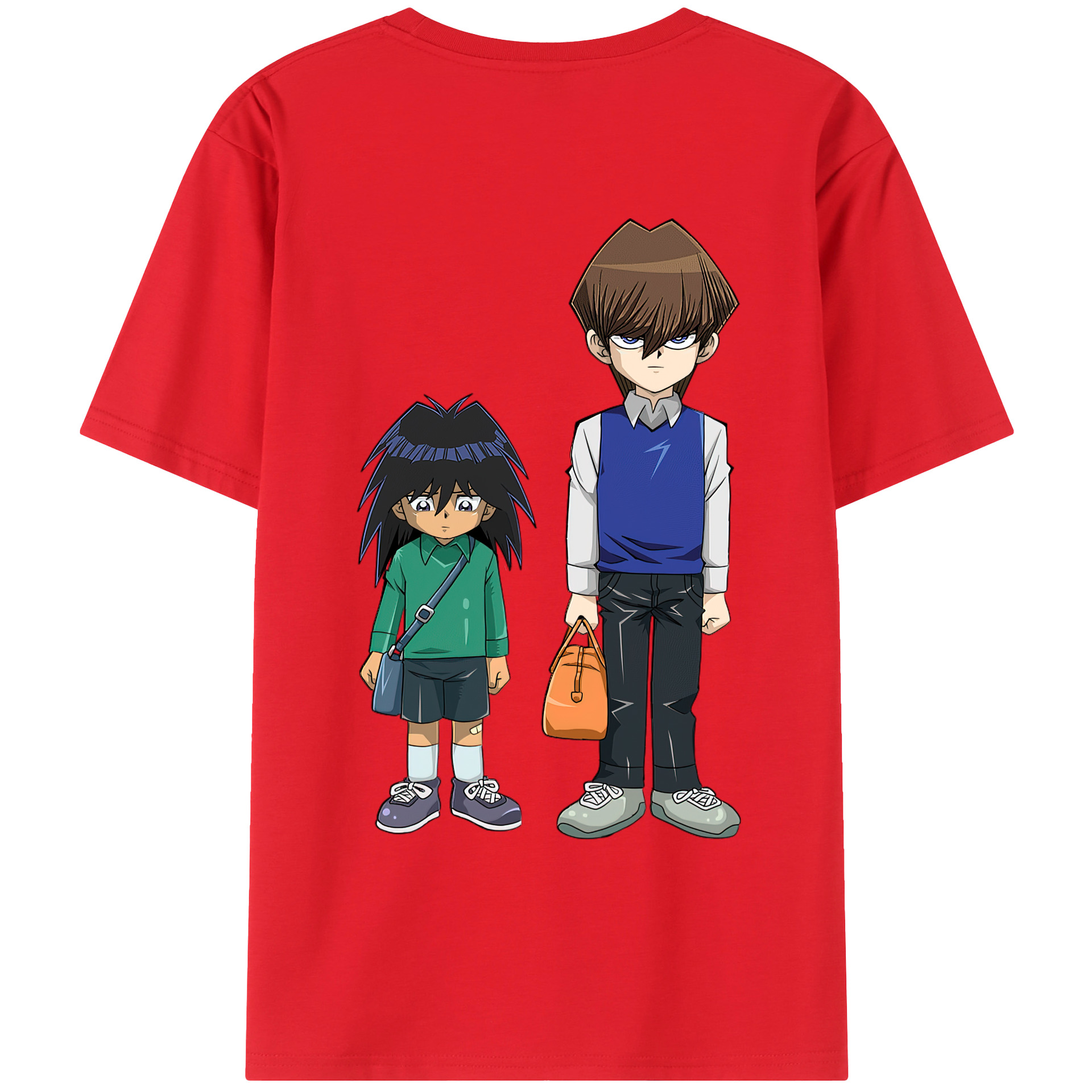 （画像用） 遊☆戯☆王 Yu-Gi-Oh! レディース半袖Tシャツ(バックプリント)