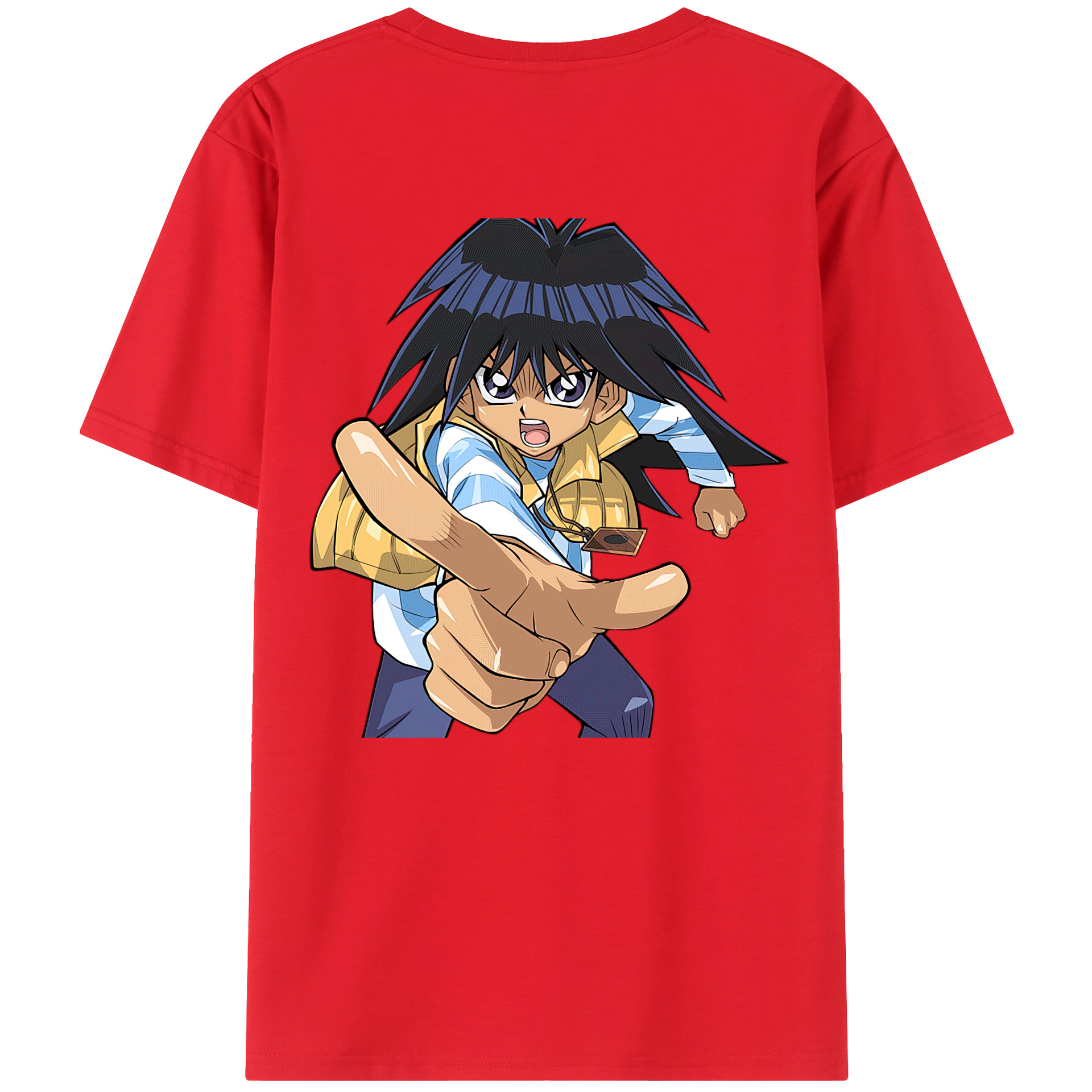 （画像用） 遊☆戯☆王 Yu-Gi-Oh! レディース半袖Tシャツ(バックプリント)