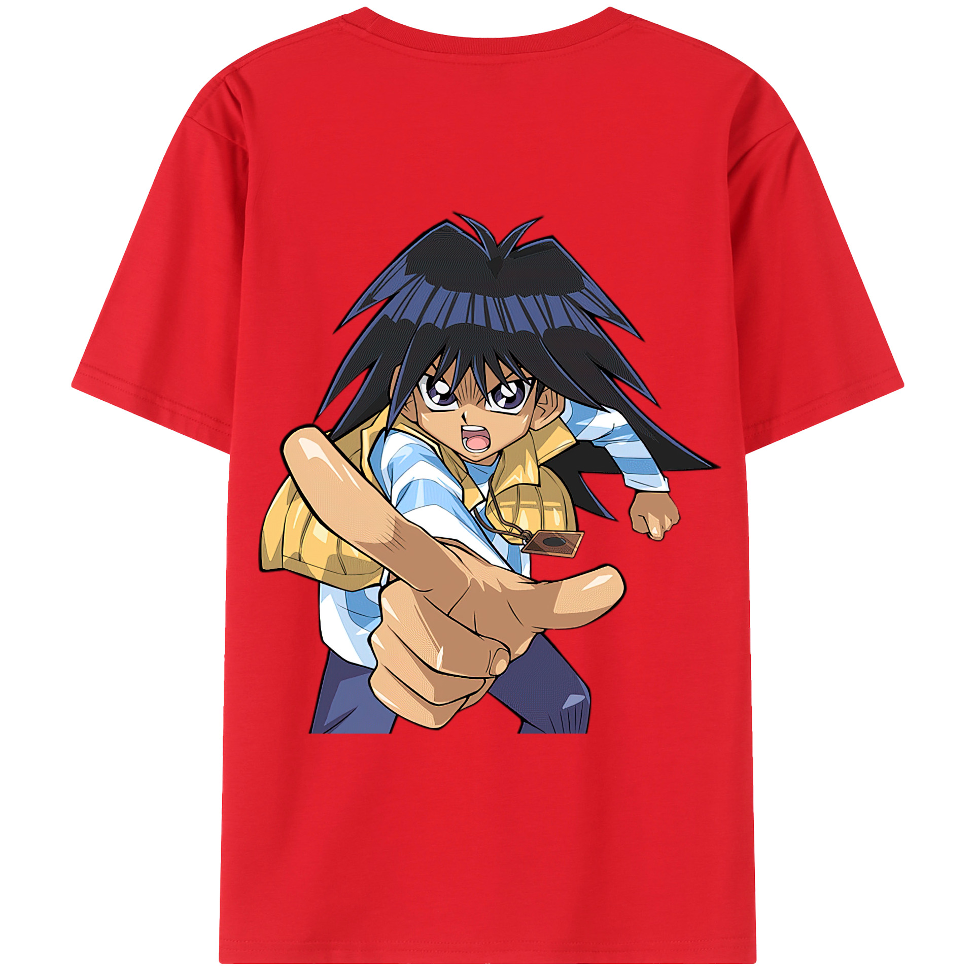 （画像用） 遊☆戯☆王 Yu-Gi-Oh! レディース半袖Tシャツ(バックプリント)