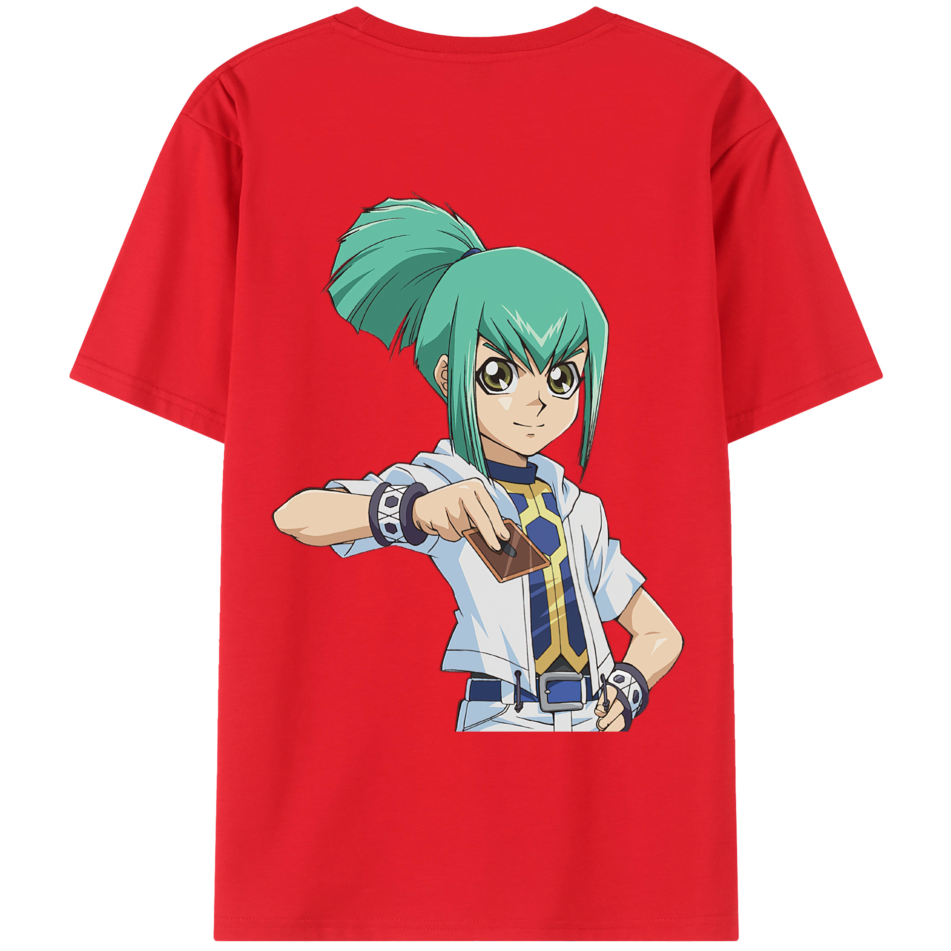（画像用） 遊☆戯☆王 Yu-Gi-Oh! レディース半袖Tシャツ(バックプリント)