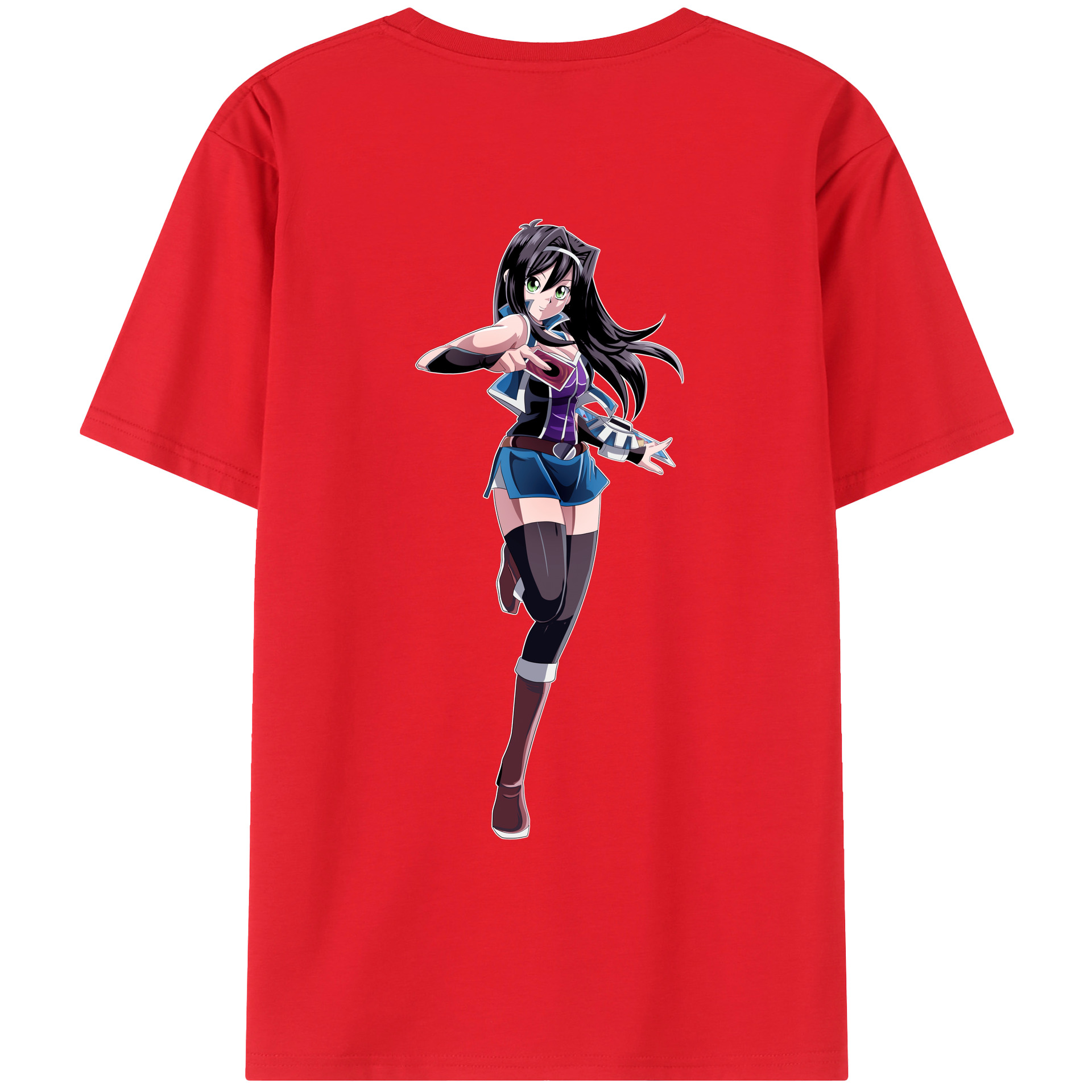 （画像用） 遊☆戯☆王 Yu-Gi-Oh! レディース半袖Tシャツ(バックプリント)