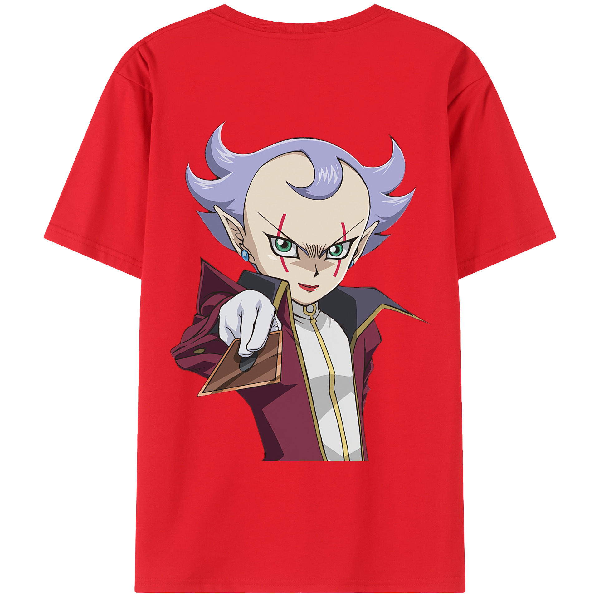 （画像用） 遊☆戯☆王 Yu-Gi-Oh! レディース半袖Tシャツ(バックプリント)