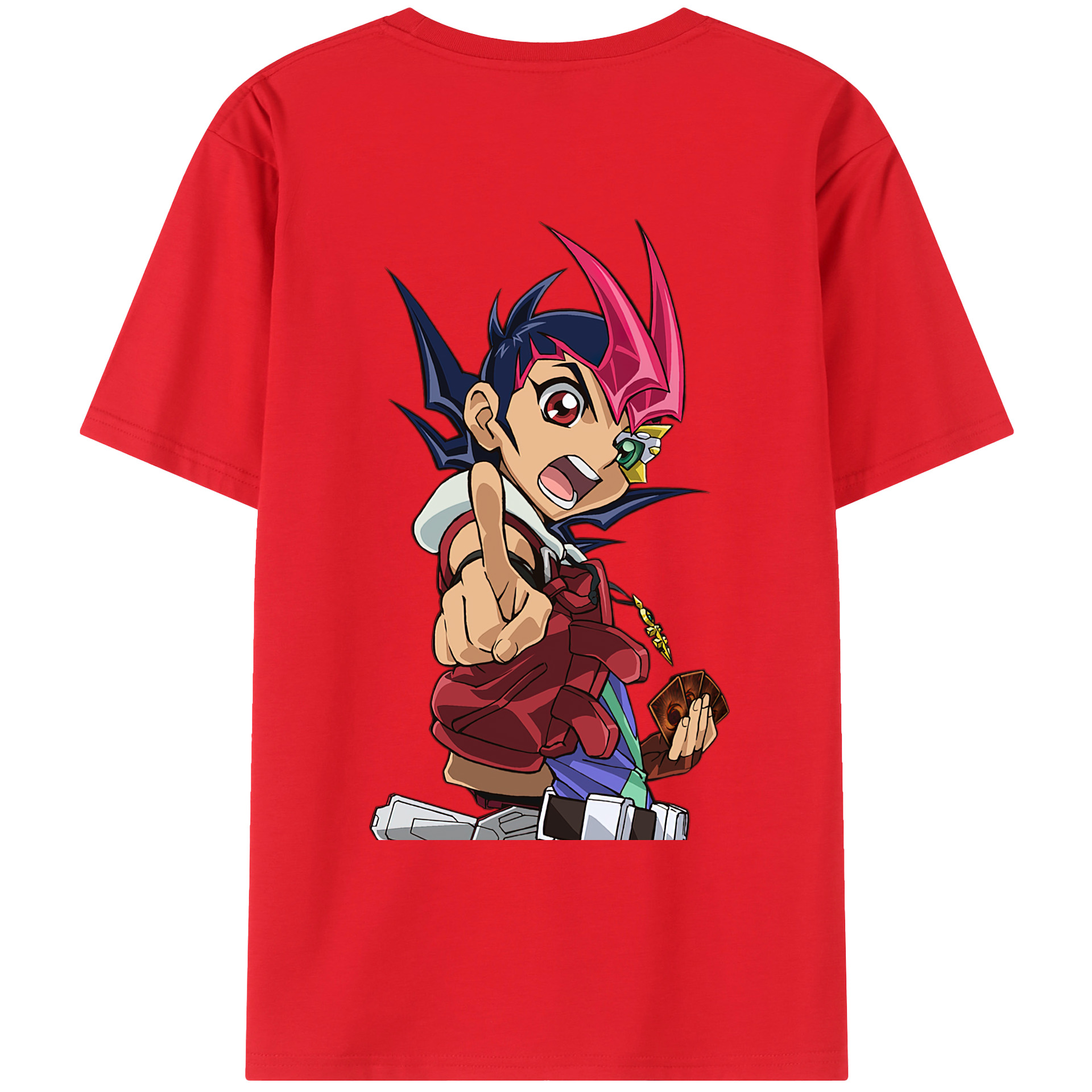 （画像用） 遊☆戯☆王 Yu-Gi-Oh! レディース半袖Tシャツ(バックプリント)
