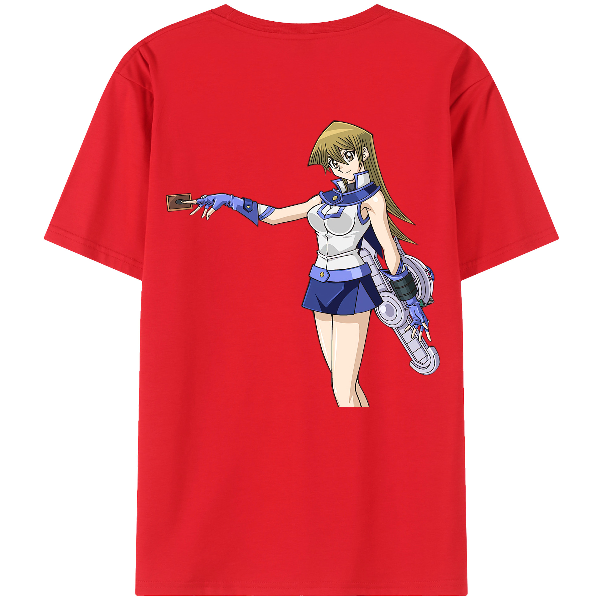 （画像用） 遊☆戯☆王 Yu-Gi-Oh! レディース半袖Tシャツ(バックプリント)