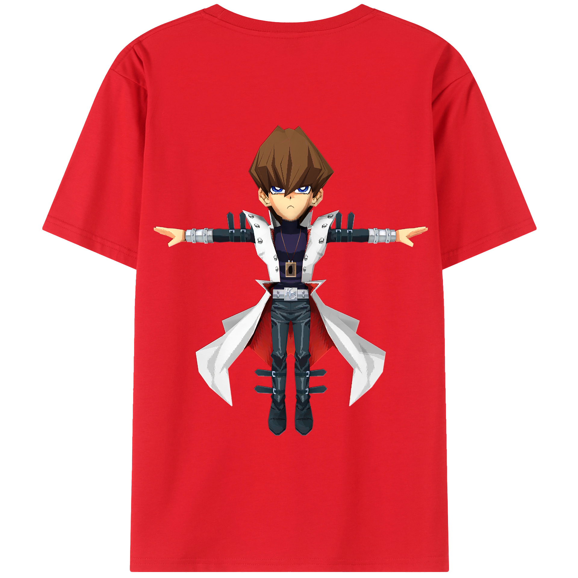 （画像用） 遊☆戯☆王 Yu-Gi-Oh! レディース半袖Tシャツ(バックプリント)