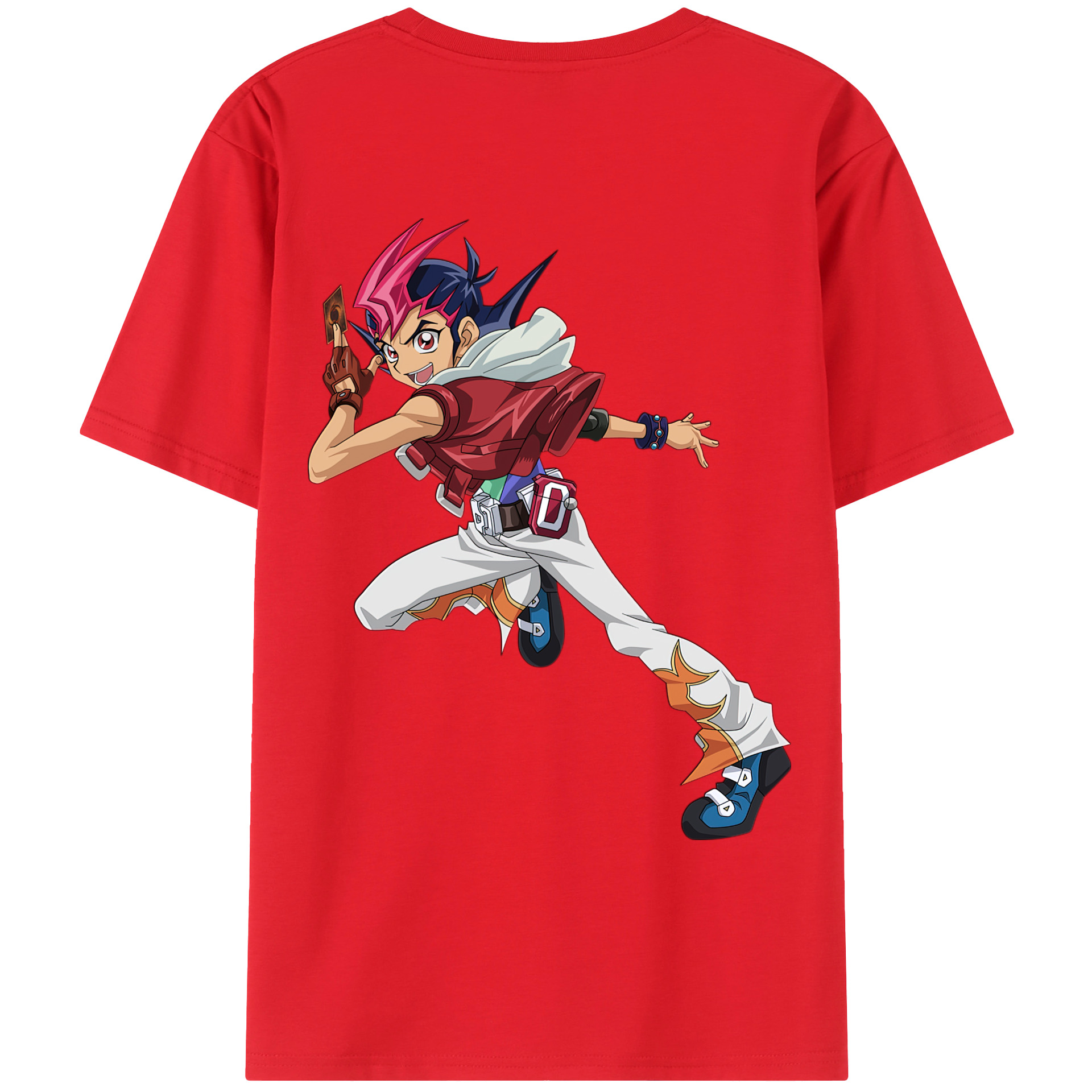 （画像用） 遊☆戯☆王 Yu-Gi-Oh! レディース半袖Tシャツ(バックプリント)