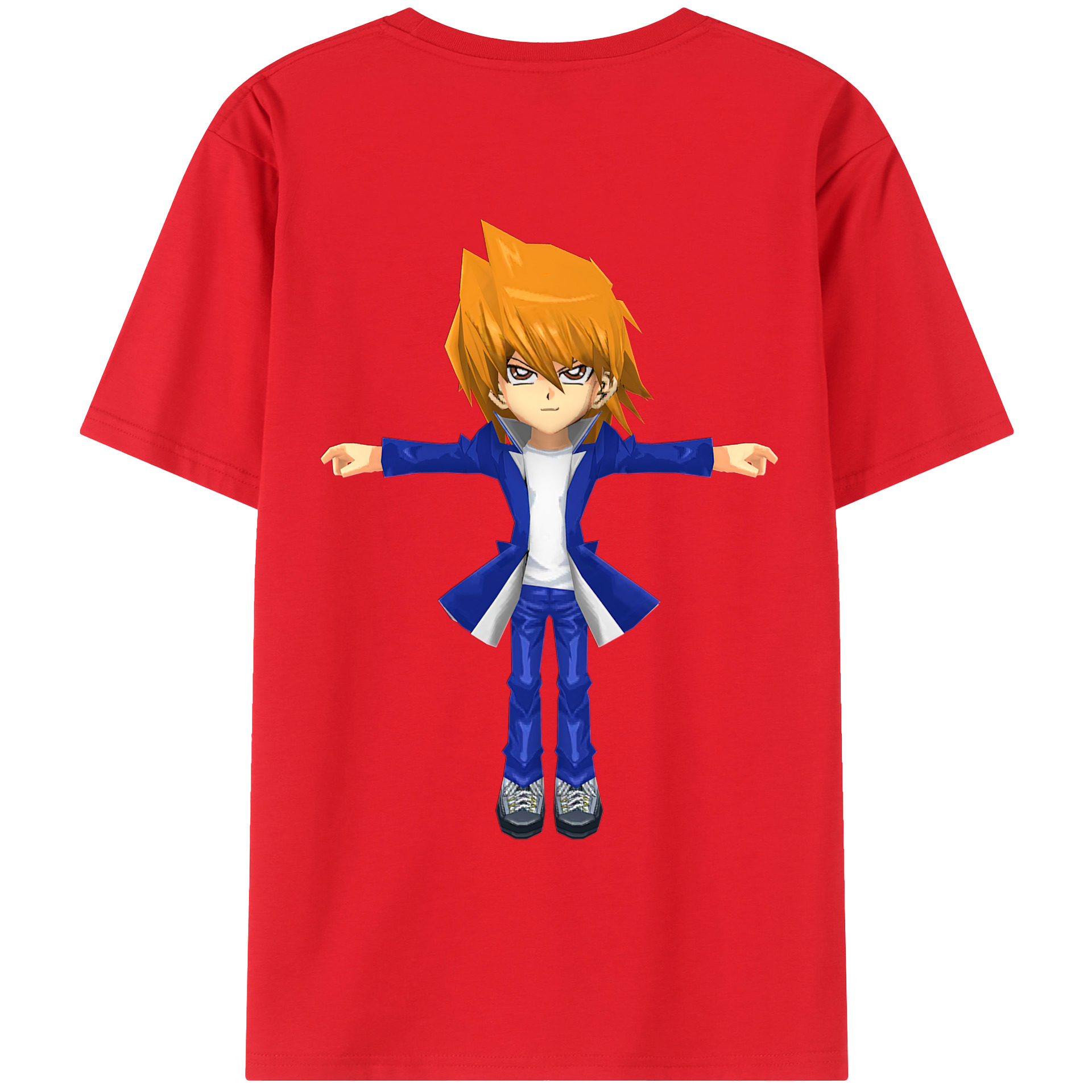 （画像用） 遊☆戯☆王 Yu-Gi-Oh! レディース半袖Tシャツ(バックプリント)