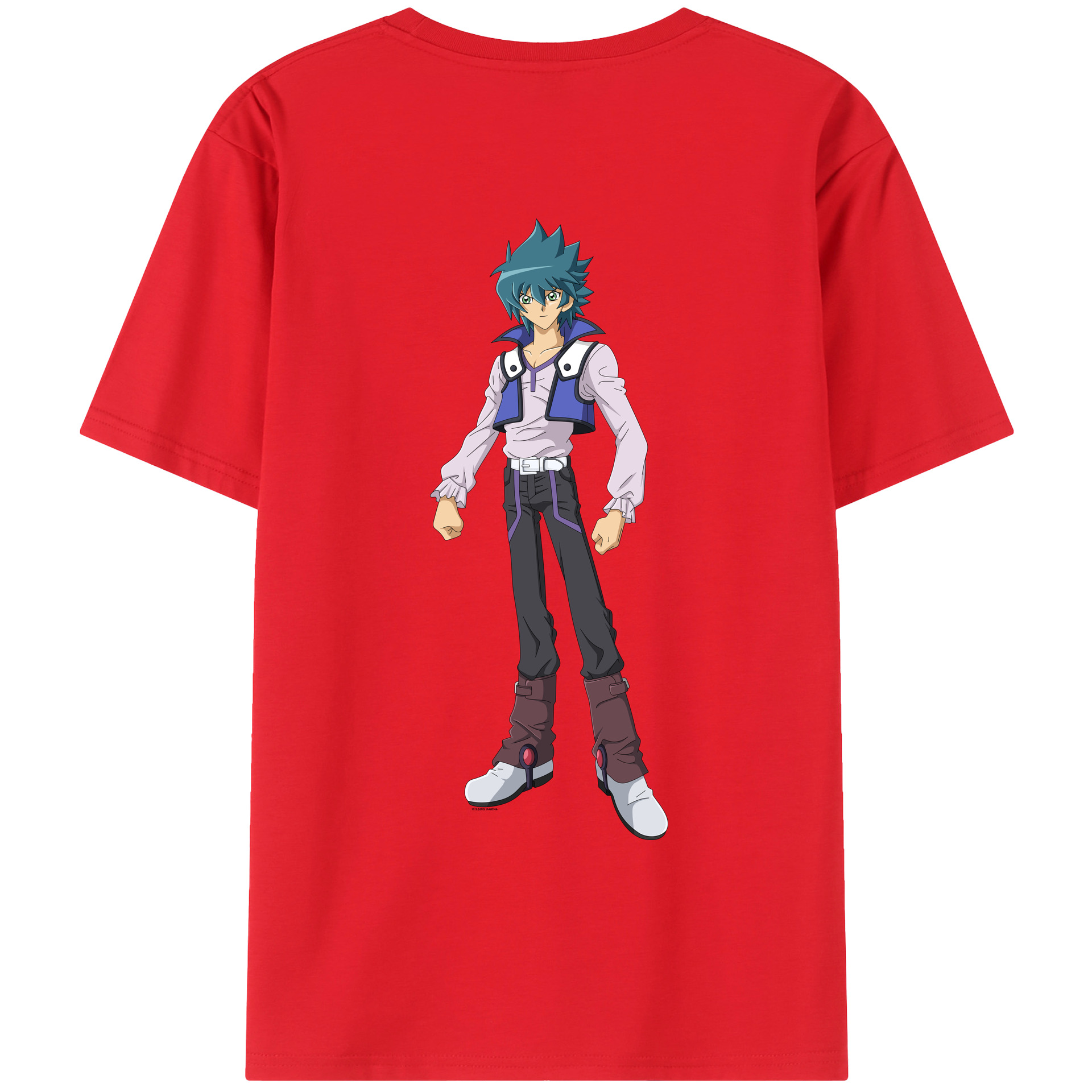 （画像用） 遊☆戯☆王 Yu-Gi-Oh! レディース半袖Tシャツ(バックプリント)