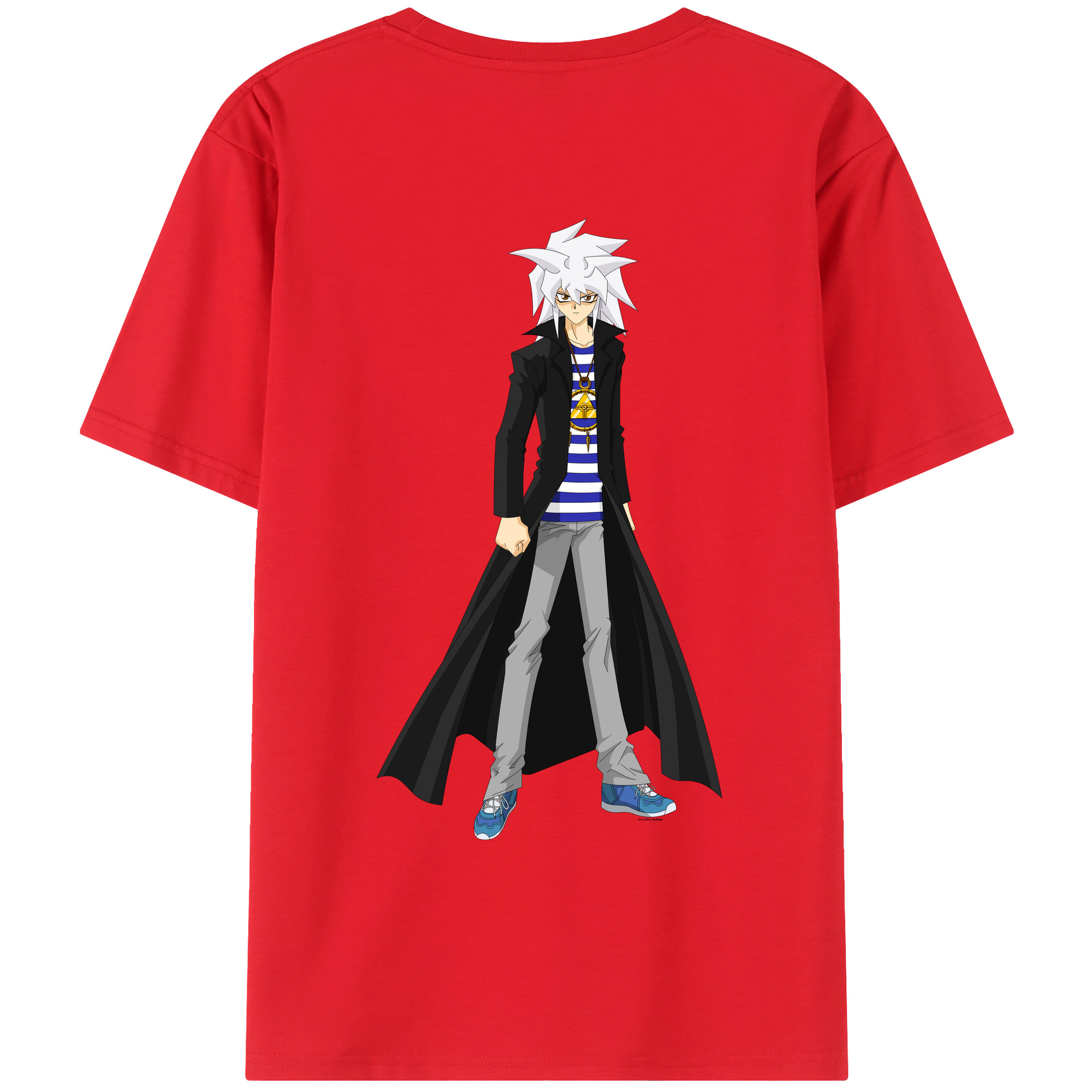 （画像用） 遊☆戯☆王 Yu-Gi-Oh! レディース半袖Tシャツ(バックプリント)