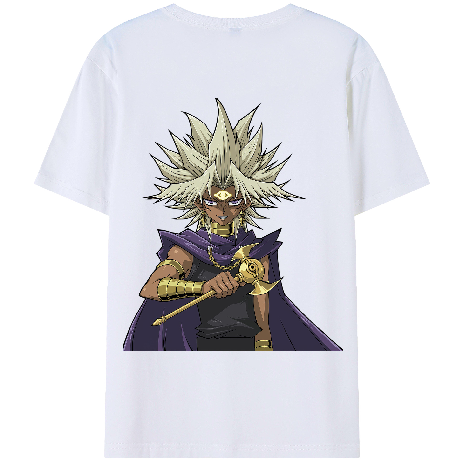 （画像用） 遊☆戯☆王 Yu-Gi-Oh! レディース半袖Tシャツ(バックプリント)