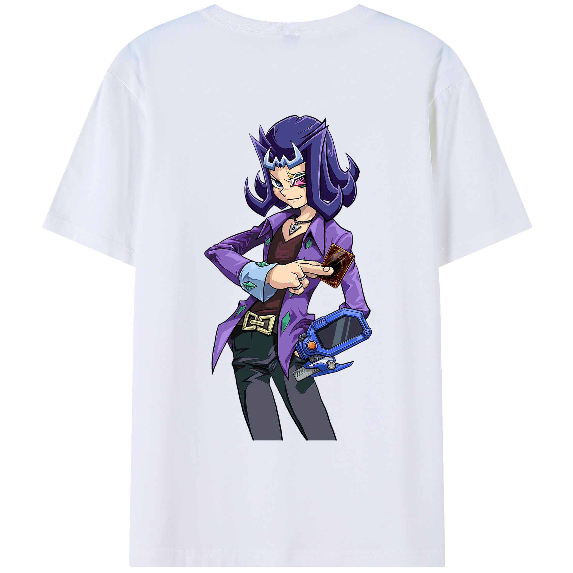 （画像用） 遊☆戯☆王 Yu-Gi-Oh! レディース半袖Tシャツ(バックプリント)