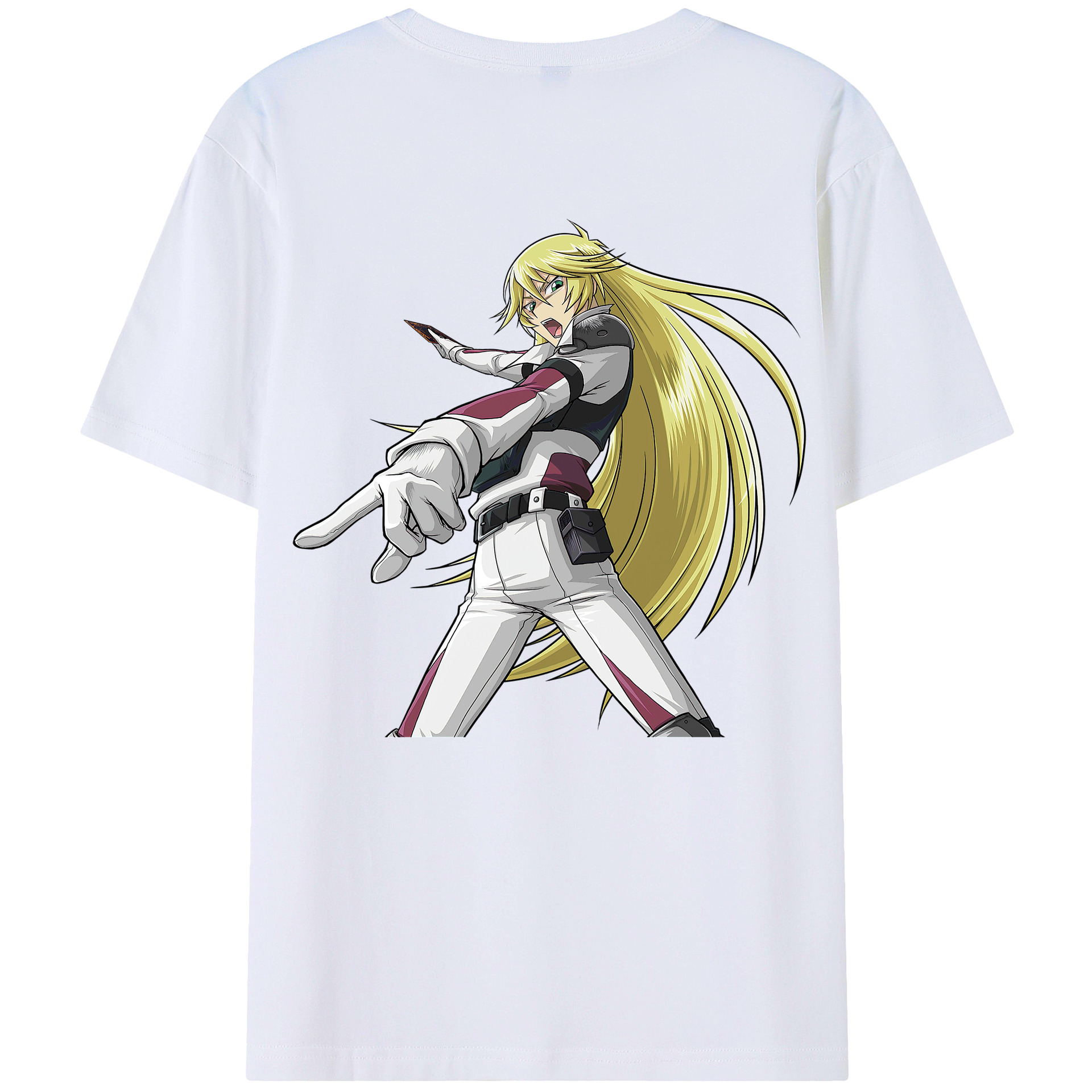 （画像用） 遊☆戯☆王 Yu-Gi-Oh! レディース半袖Tシャツ(バックプリント)