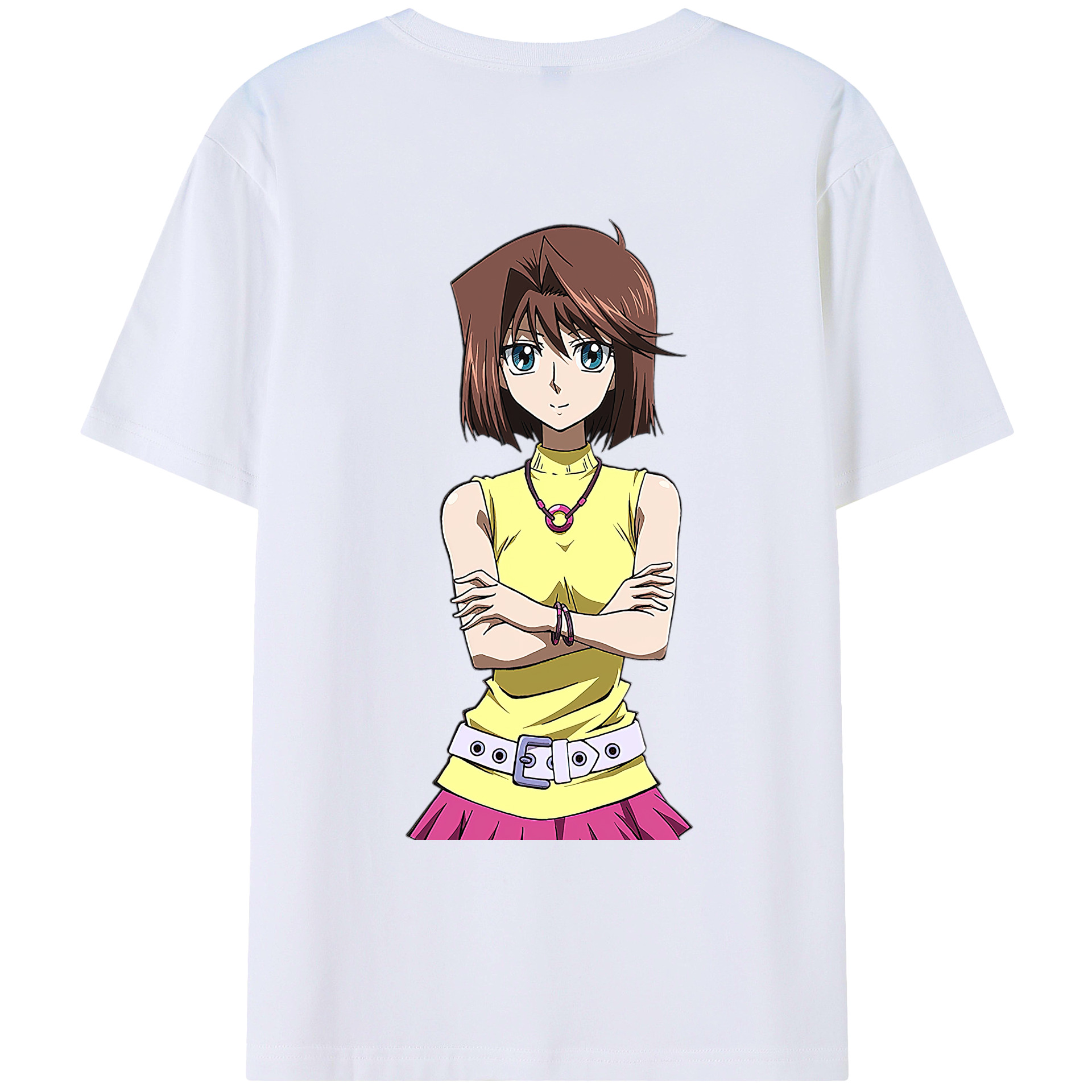 （画像用） 遊☆戯☆王 Yu-Gi-Oh! レディース半袖Tシャツ(バックプリント)
