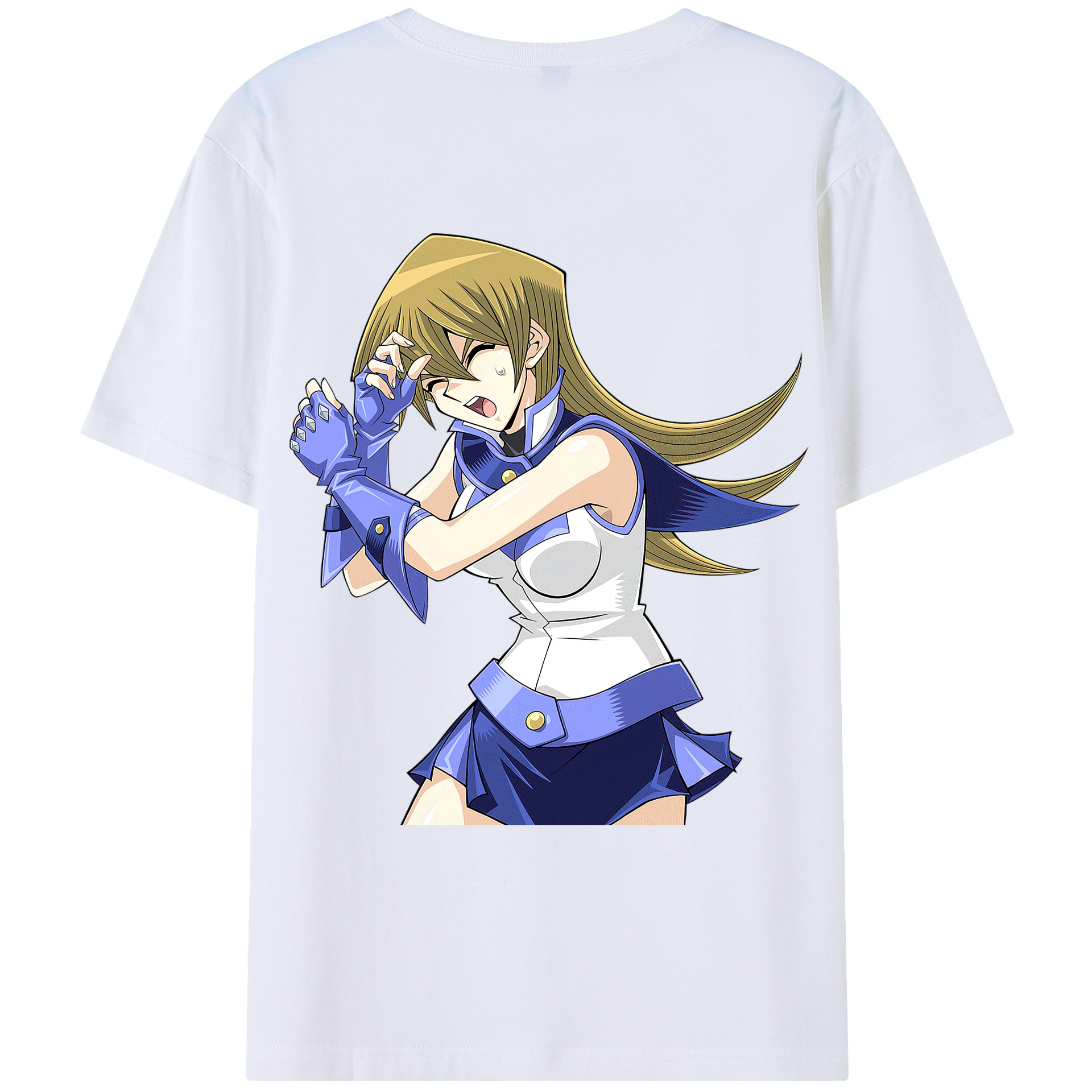 （画像用） 遊☆戯☆王 Yu-Gi-Oh! レディース半袖Tシャツ(バックプリント)