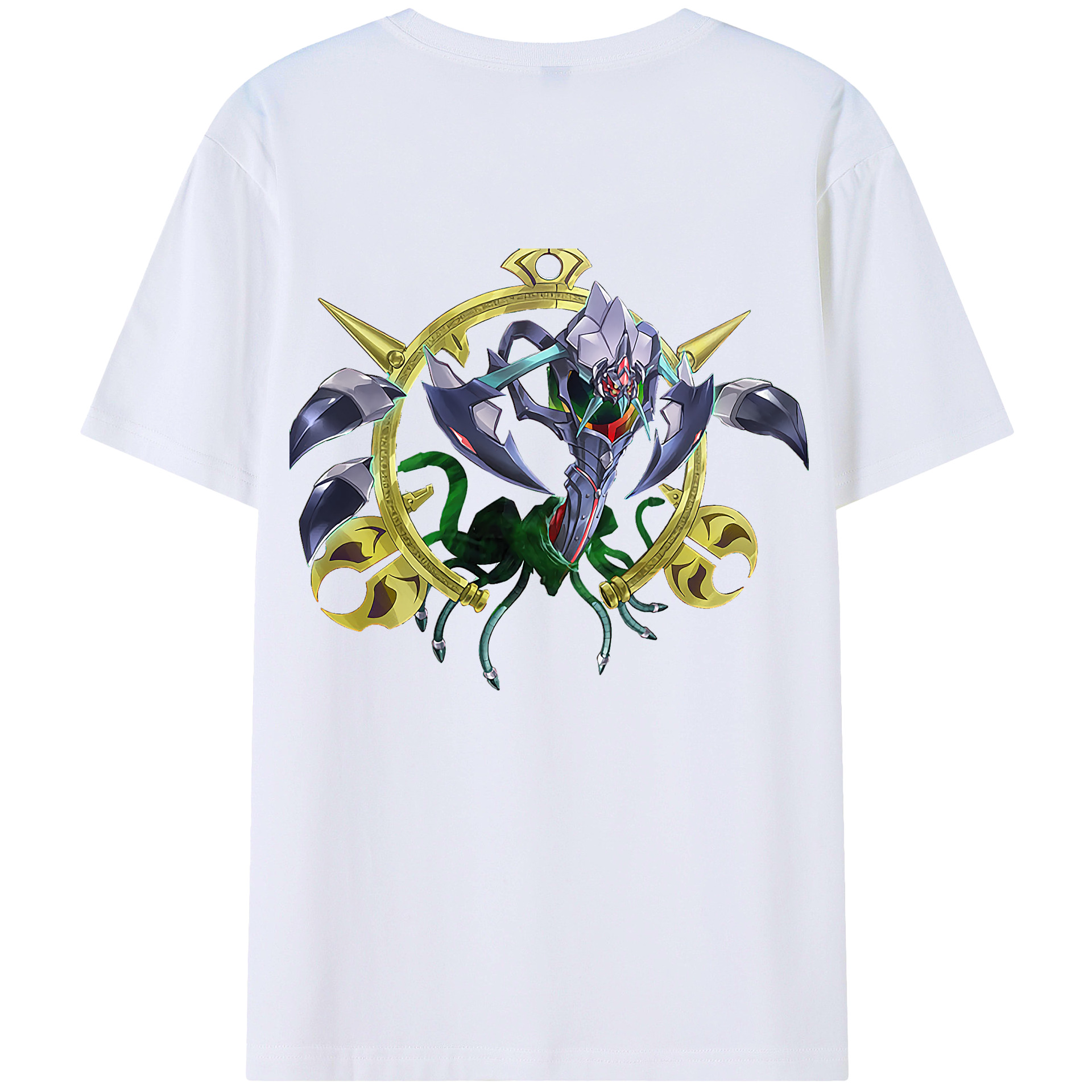 （画像用） 遊☆戯☆王 Yu-Gi-Oh! レディース半袖Tシャツ(バックプリント)