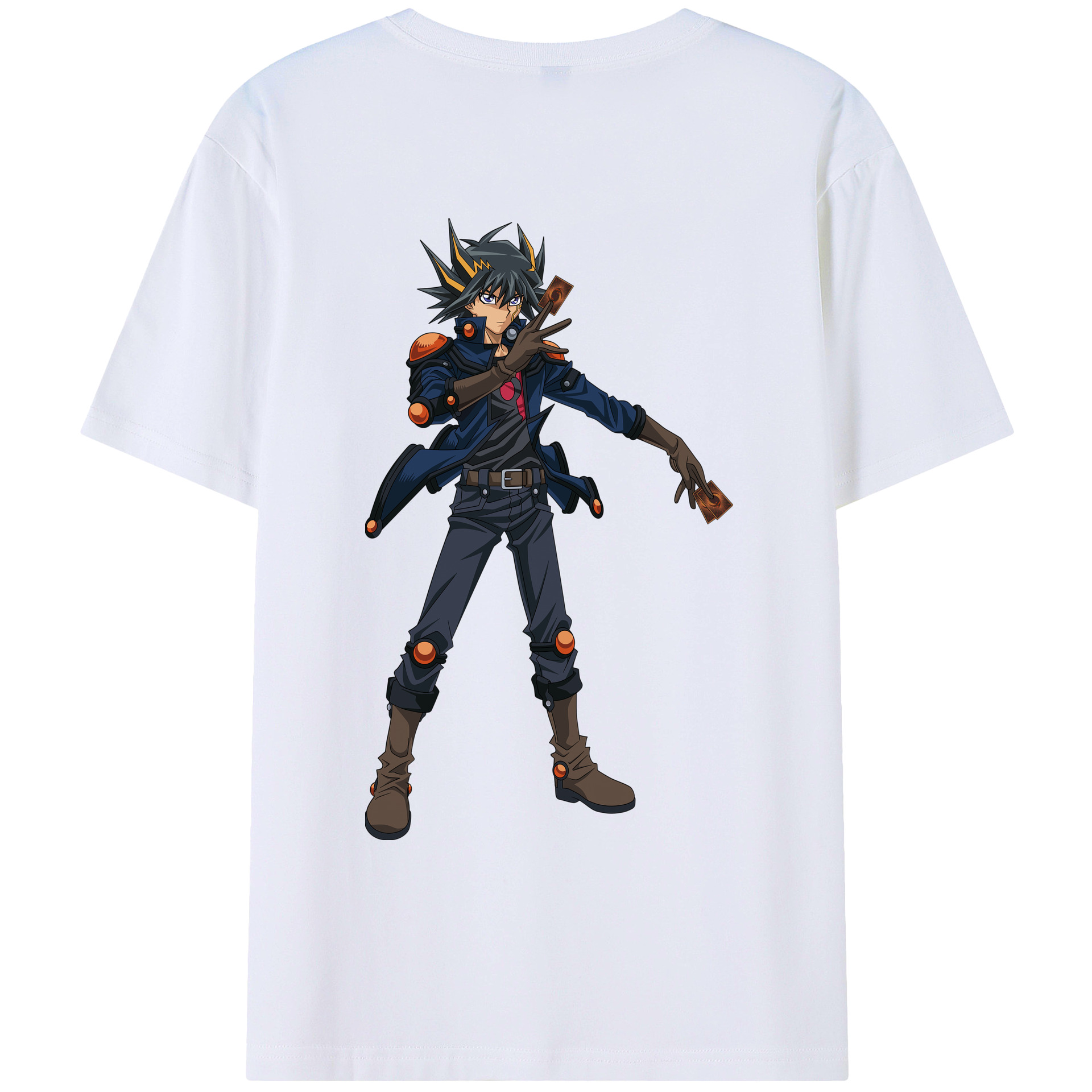 （画像用） 遊☆戯☆王 Yu-Gi-Oh! レディース半袖Tシャツ(バックプリント)