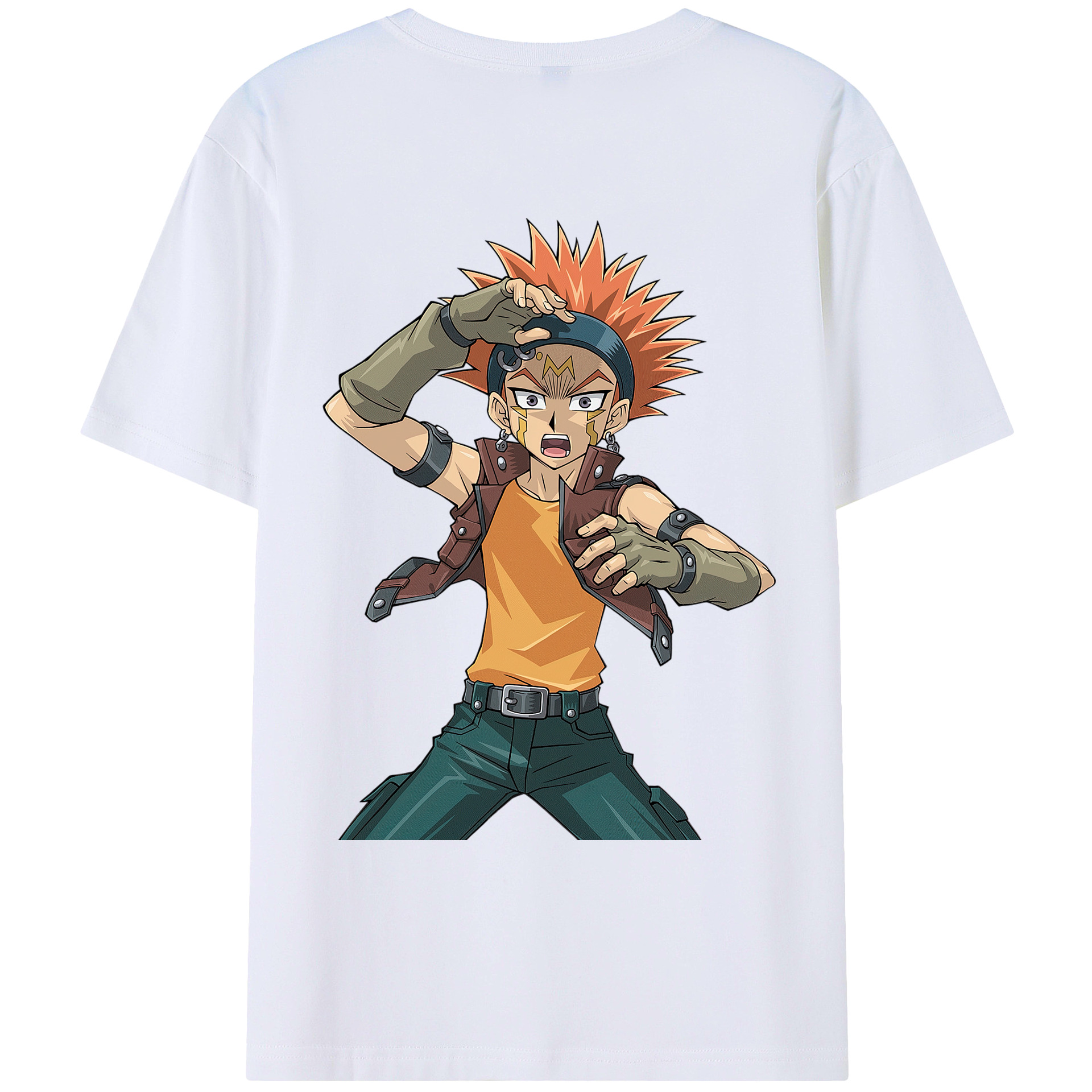 （画像用） 遊☆戯☆王 Yu-Gi-Oh! レディース半袖Tシャツ(バックプリント)