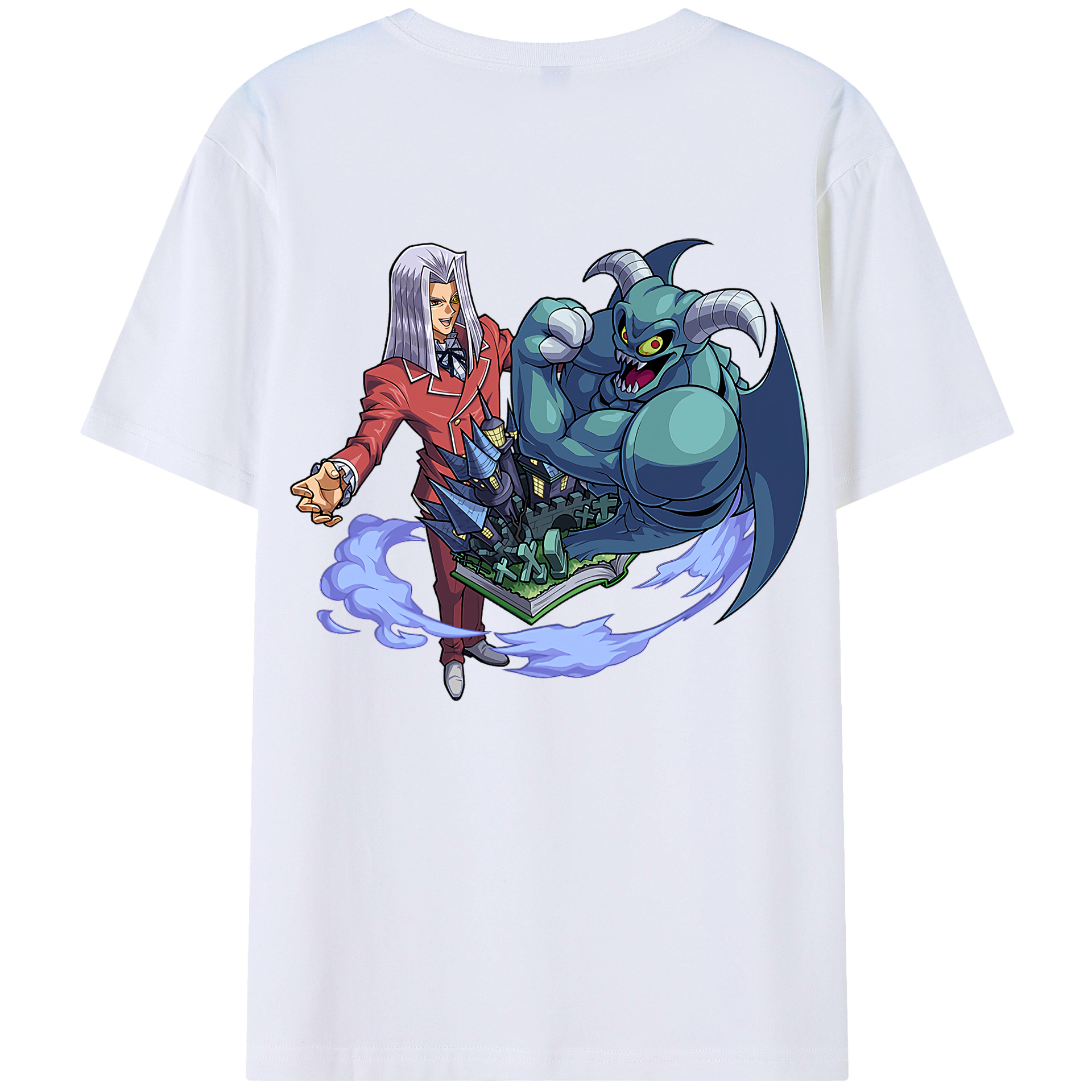 （画像用） 遊☆戯☆王 Yu-Gi-Oh! レディース半袖Tシャツ(バックプリント)