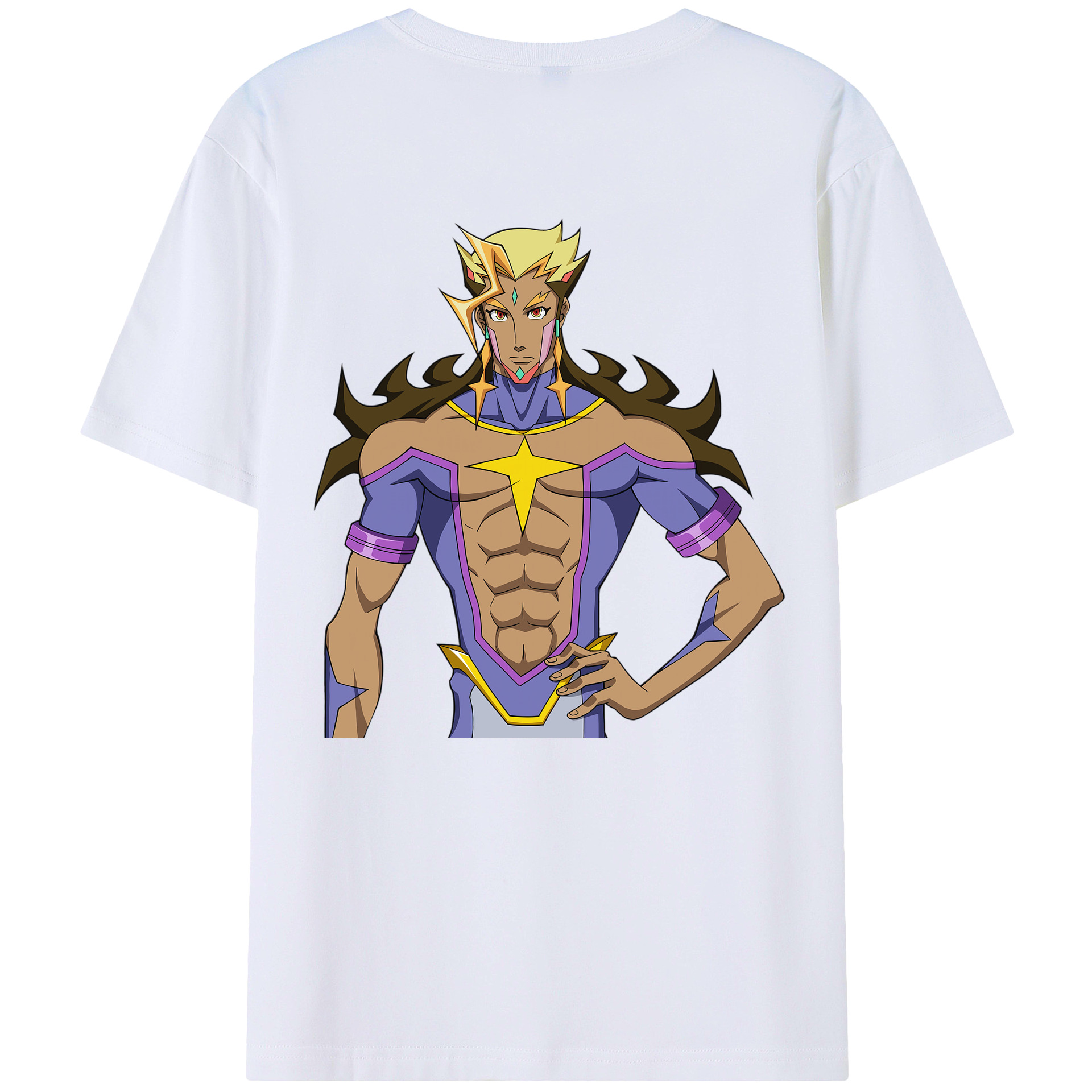 （画像用） 遊☆戯☆王 Yu-Gi-Oh! レディース半袖Tシャツ(バックプリント)
