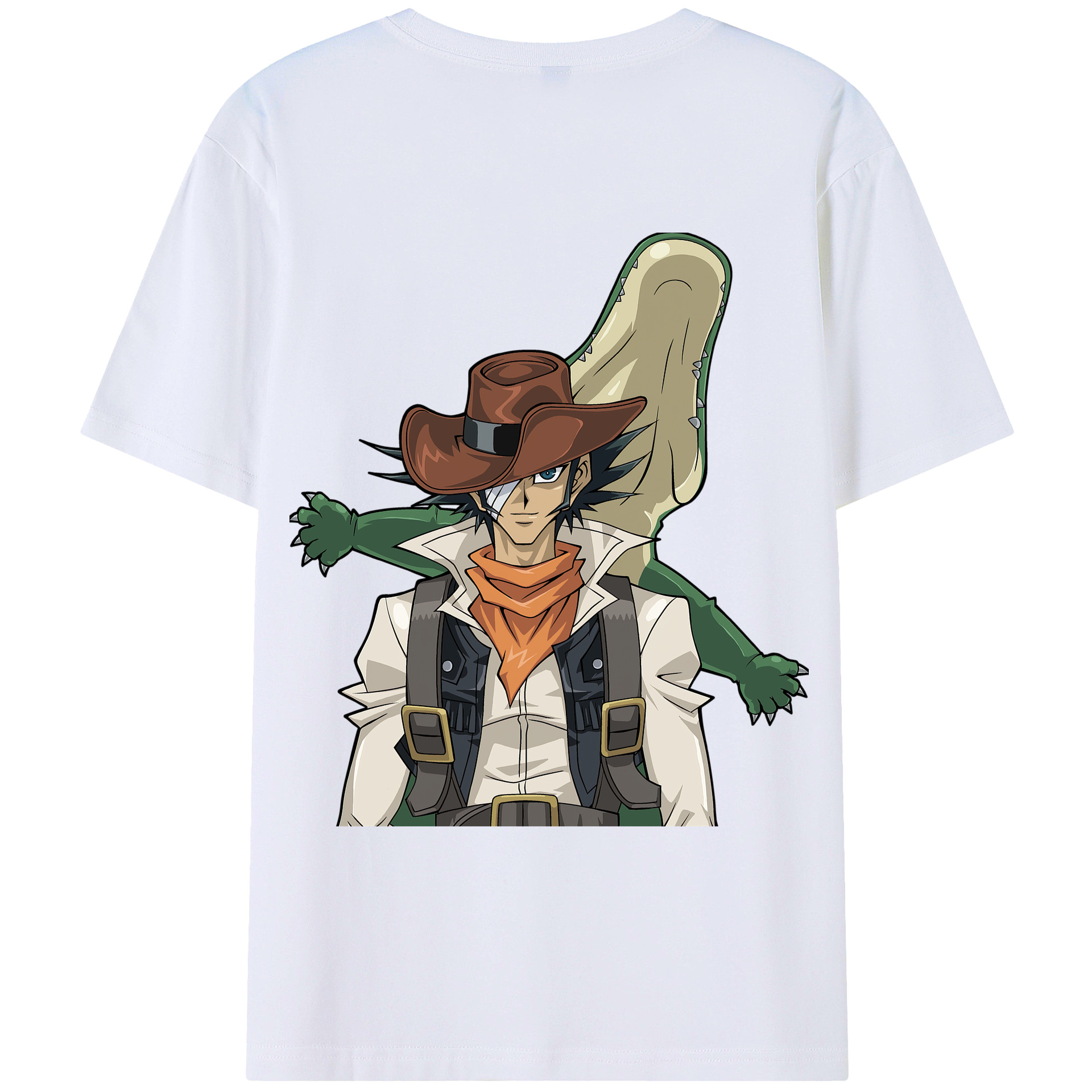 （画像用） 遊☆戯☆王 Yu-Gi-Oh! レディース半袖Tシャツ(バックプリント)