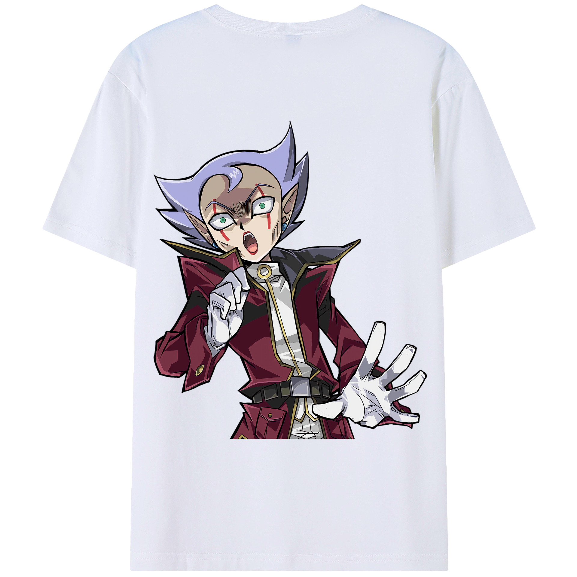（画像用） 遊☆戯☆王 Yu-Gi-Oh! レディース半袖Tシャツ(バックプリント)