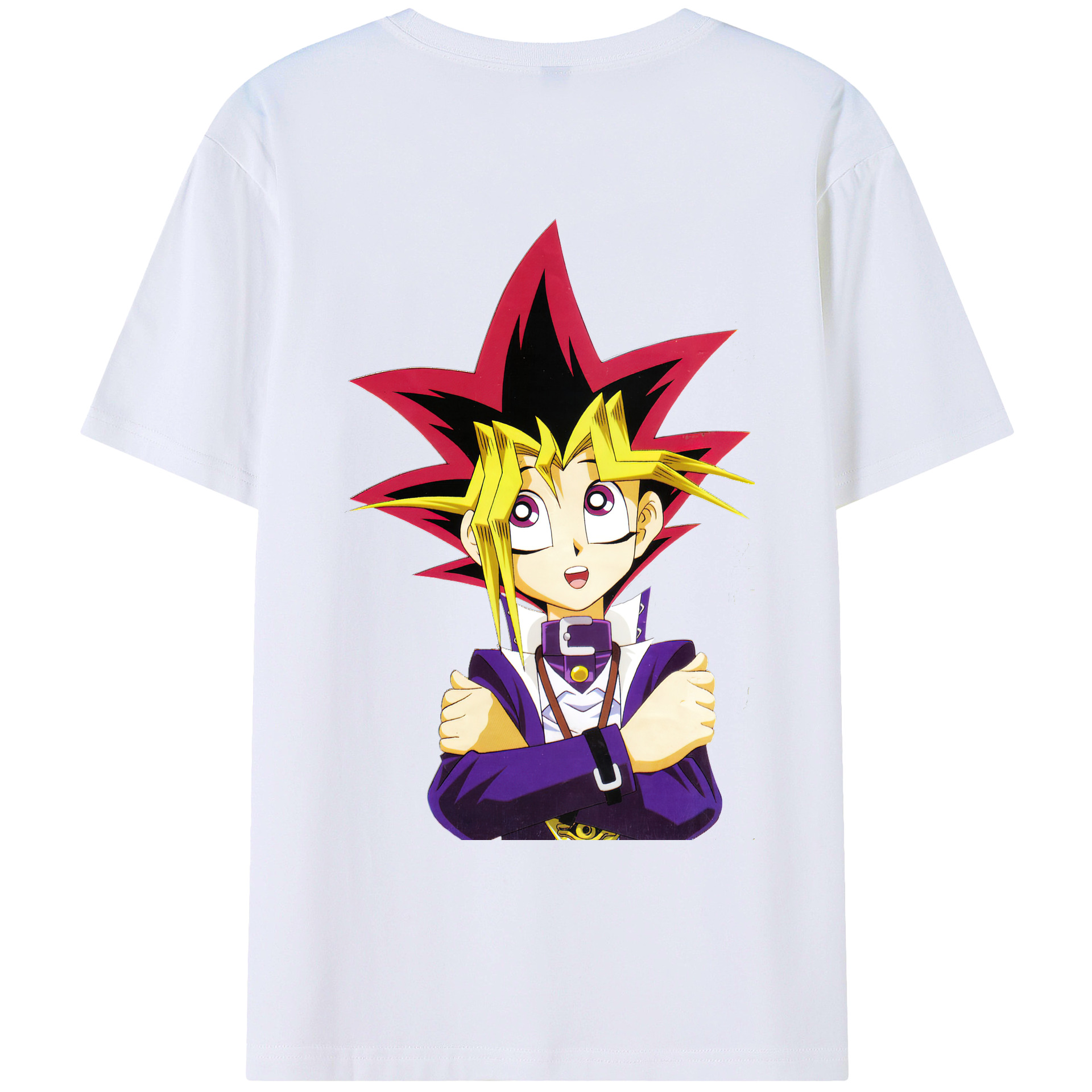 （画像用） 遊☆戯☆王 Yu-Gi-Oh! レディース半袖Tシャツ(バックプリント)