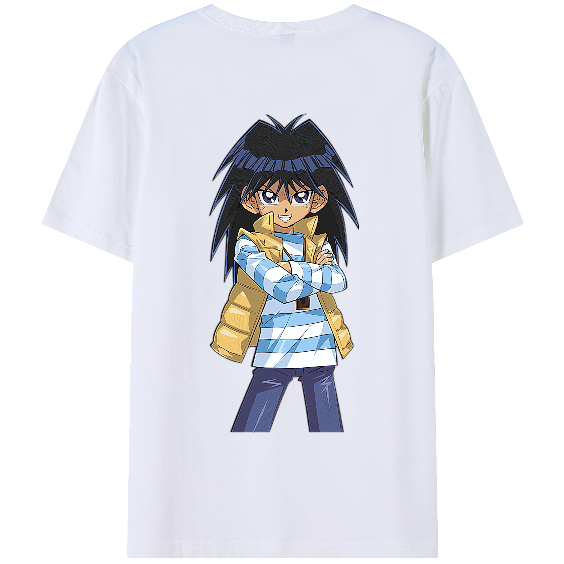 （画像用） 遊☆戯☆王 Yu-Gi-Oh! レディース半袖Tシャツ(バックプリント)