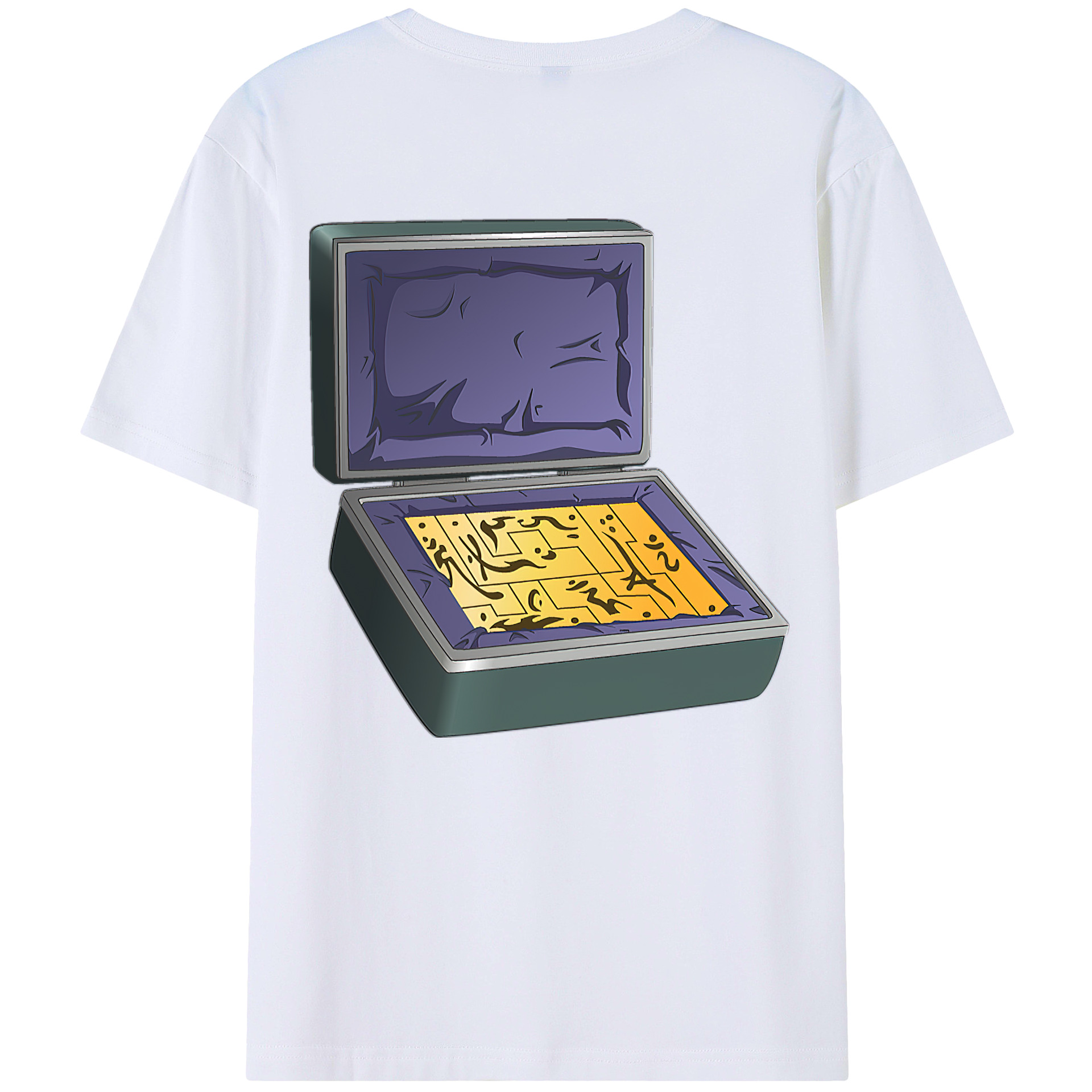 （画像用） 遊☆戯☆王 Yu-Gi-Oh! レディース半袖Tシャツ(バックプリント)