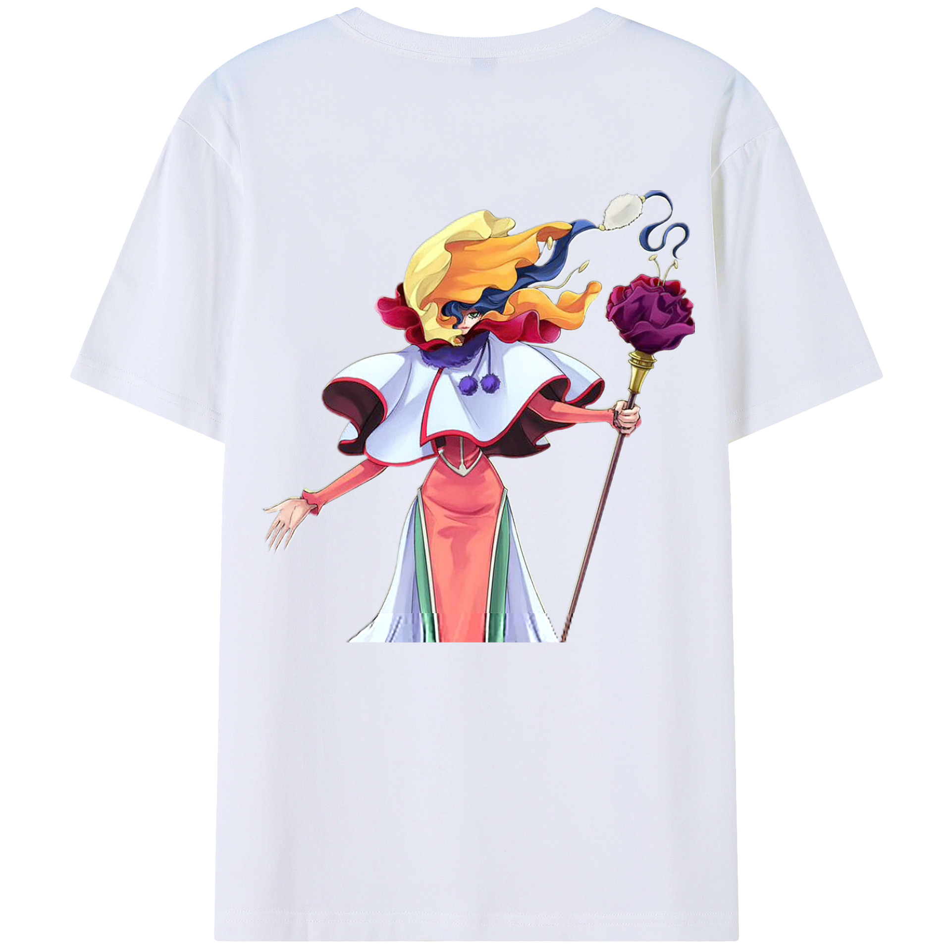 （画像用） 遊☆戯☆王 Yu-Gi-Oh! レディース半袖Tシャツ(バックプリント)