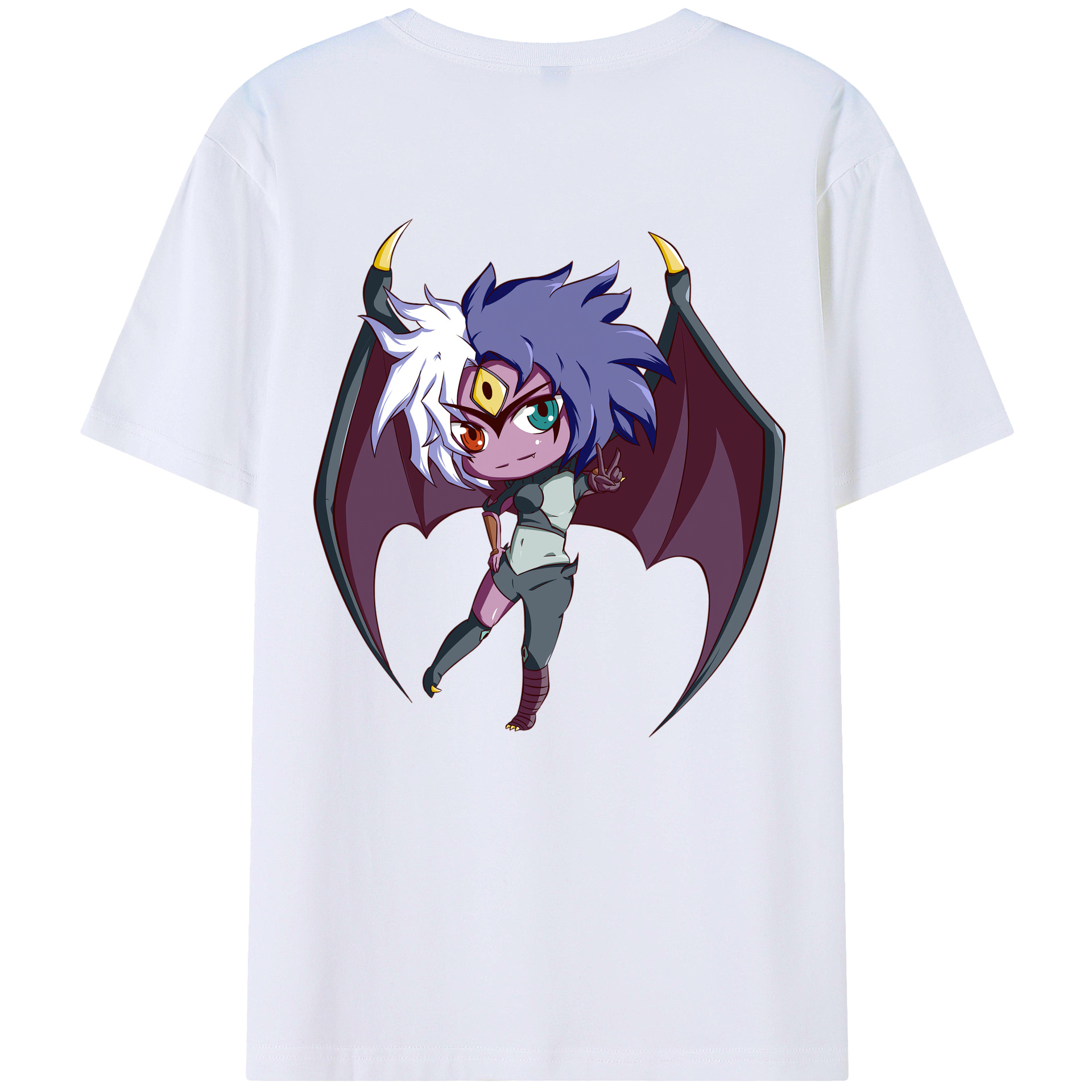 （画像用） 遊☆戯☆王 Yu-Gi-Oh! レディース半袖Tシャツ(バックプリント)