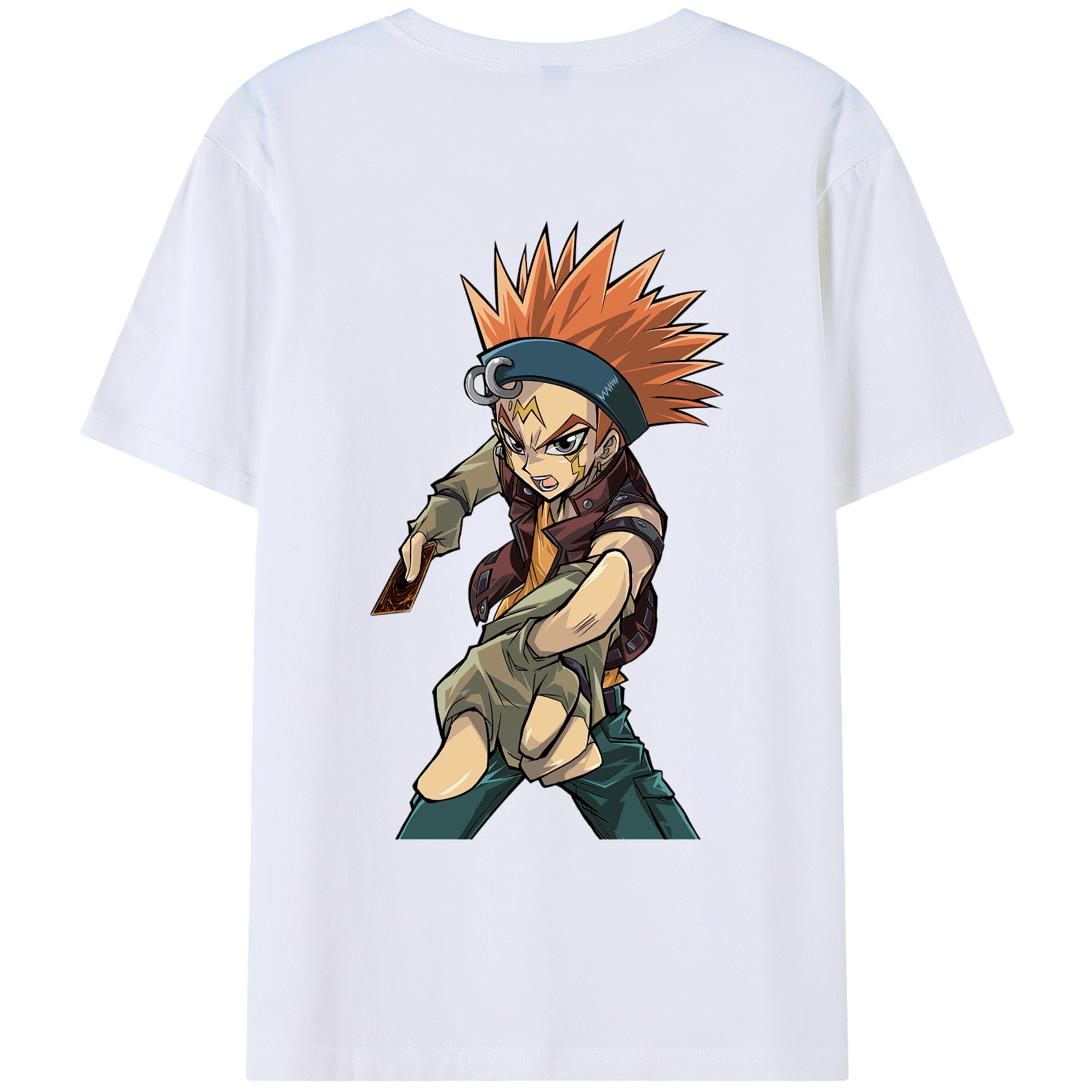（画像用） 遊☆戯☆王 Yu-Gi-Oh! レディース半袖Tシャツ(バックプリント)
