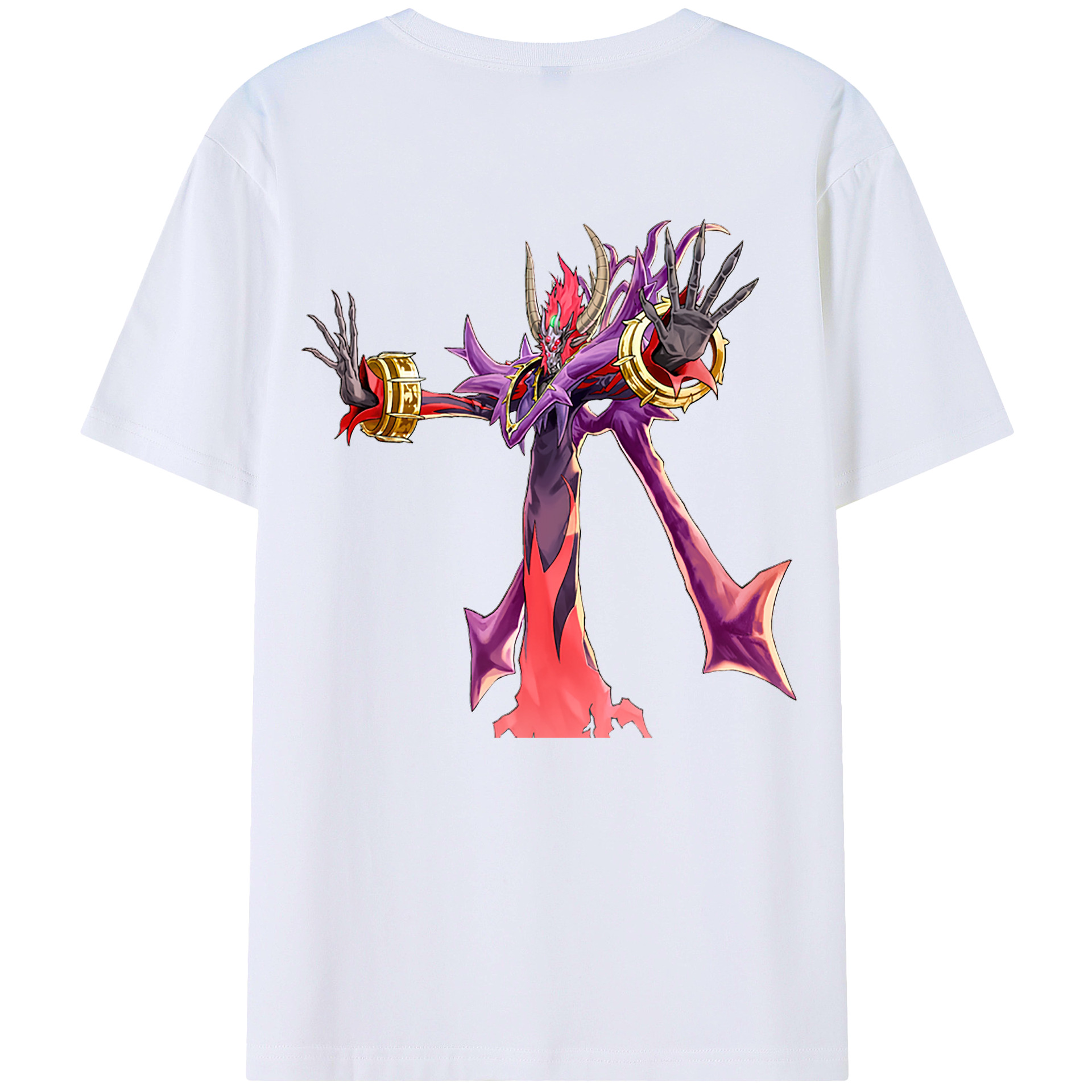 （画像用） 遊☆戯☆王 Yu-Gi-Oh! レディース半袖Tシャツ(バックプリント)