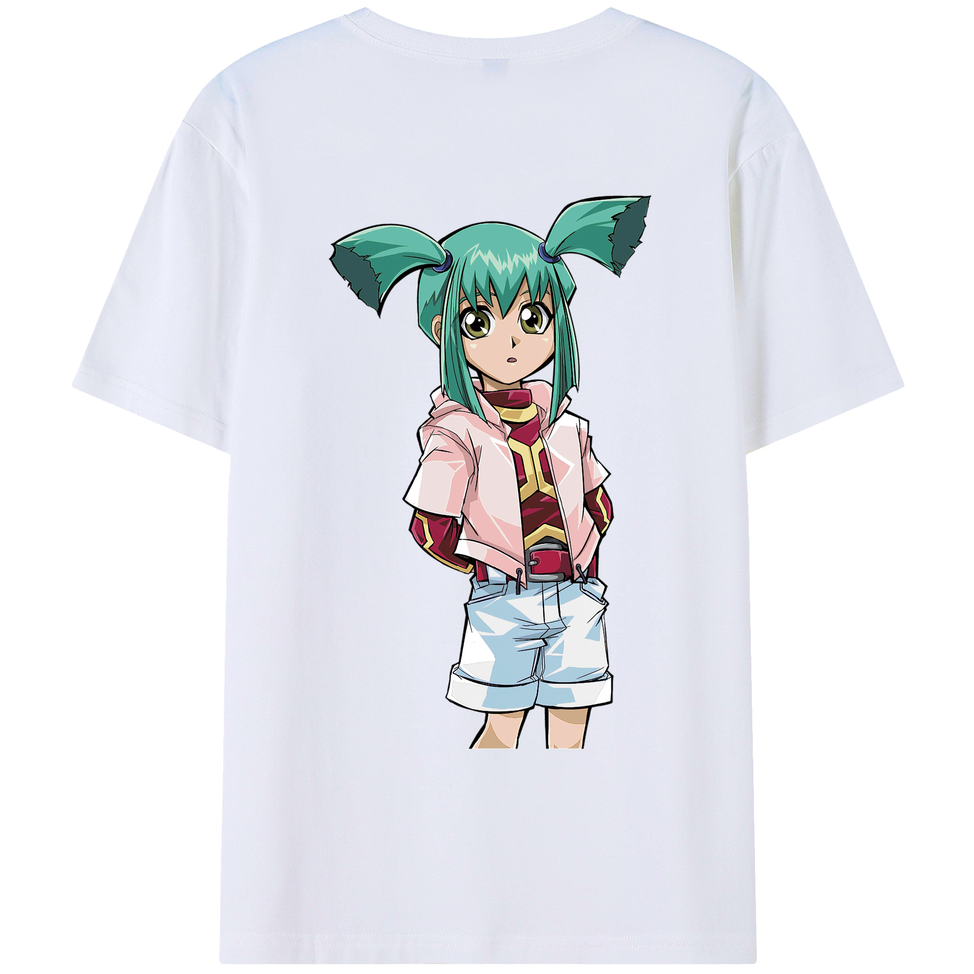 （画像用） 遊☆戯☆王 Yu-Gi-Oh! レディース半袖Tシャツ(バックプリント)