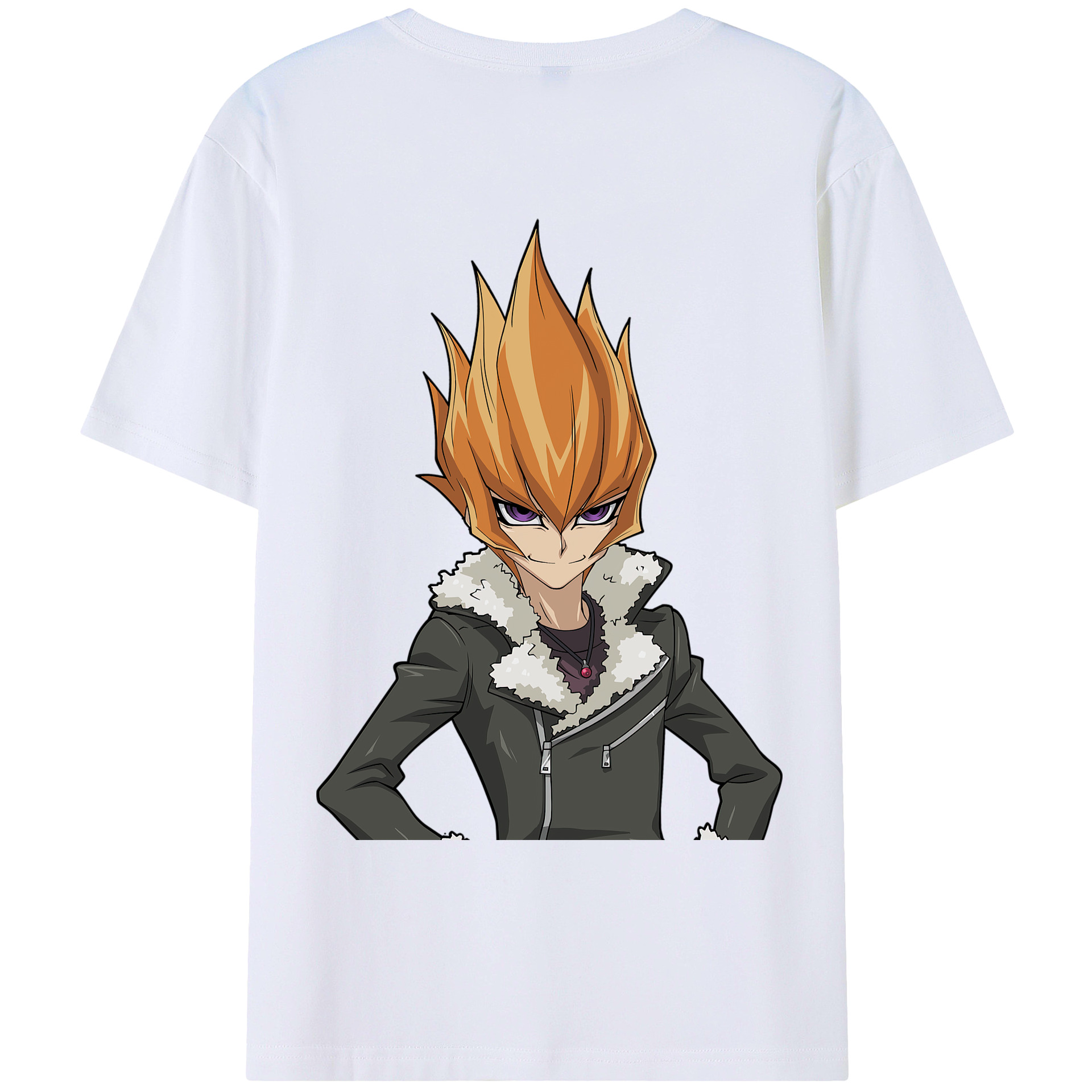 （画像用） 遊☆戯☆王 Yu-Gi-Oh! レディース半袖Tシャツ(バックプリント)