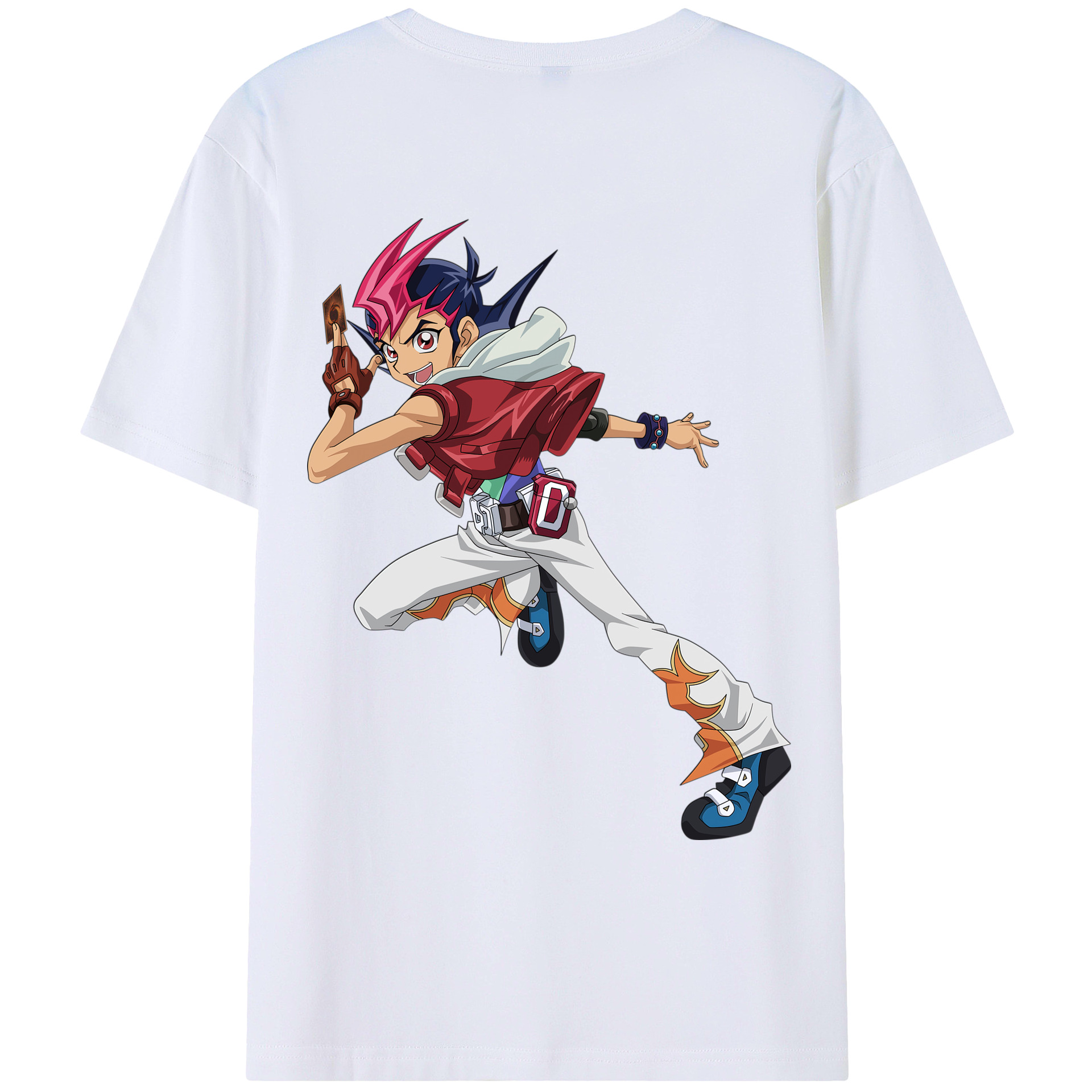 （画像用） 遊☆戯☆王 Yu-Gi-Oh! レディース半袖Tシャツ(バックプリント)
