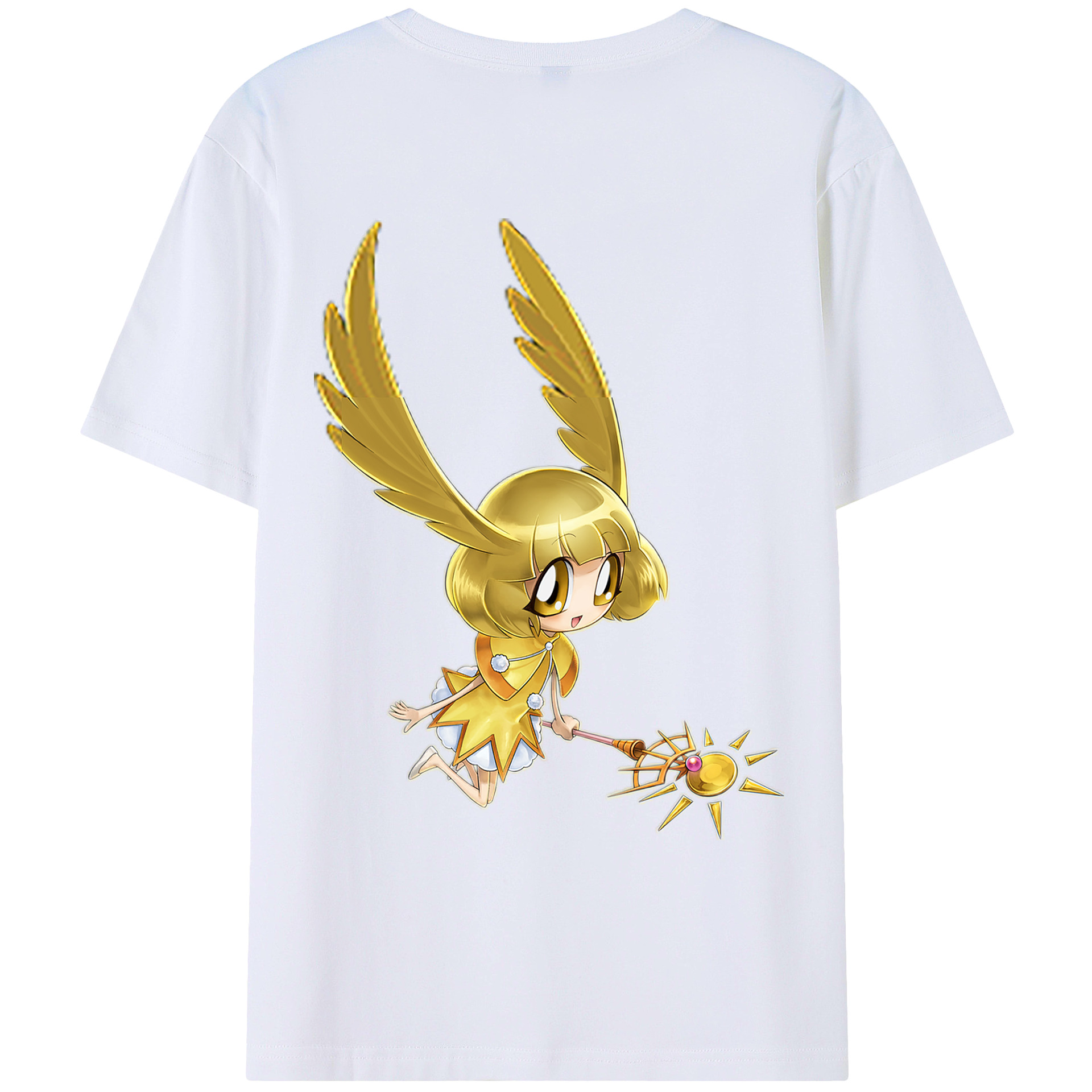 （画像用） 遊☆戯☆王 Yu-Gi-Oh! レディース半袖Tシャツ(バックプリント)