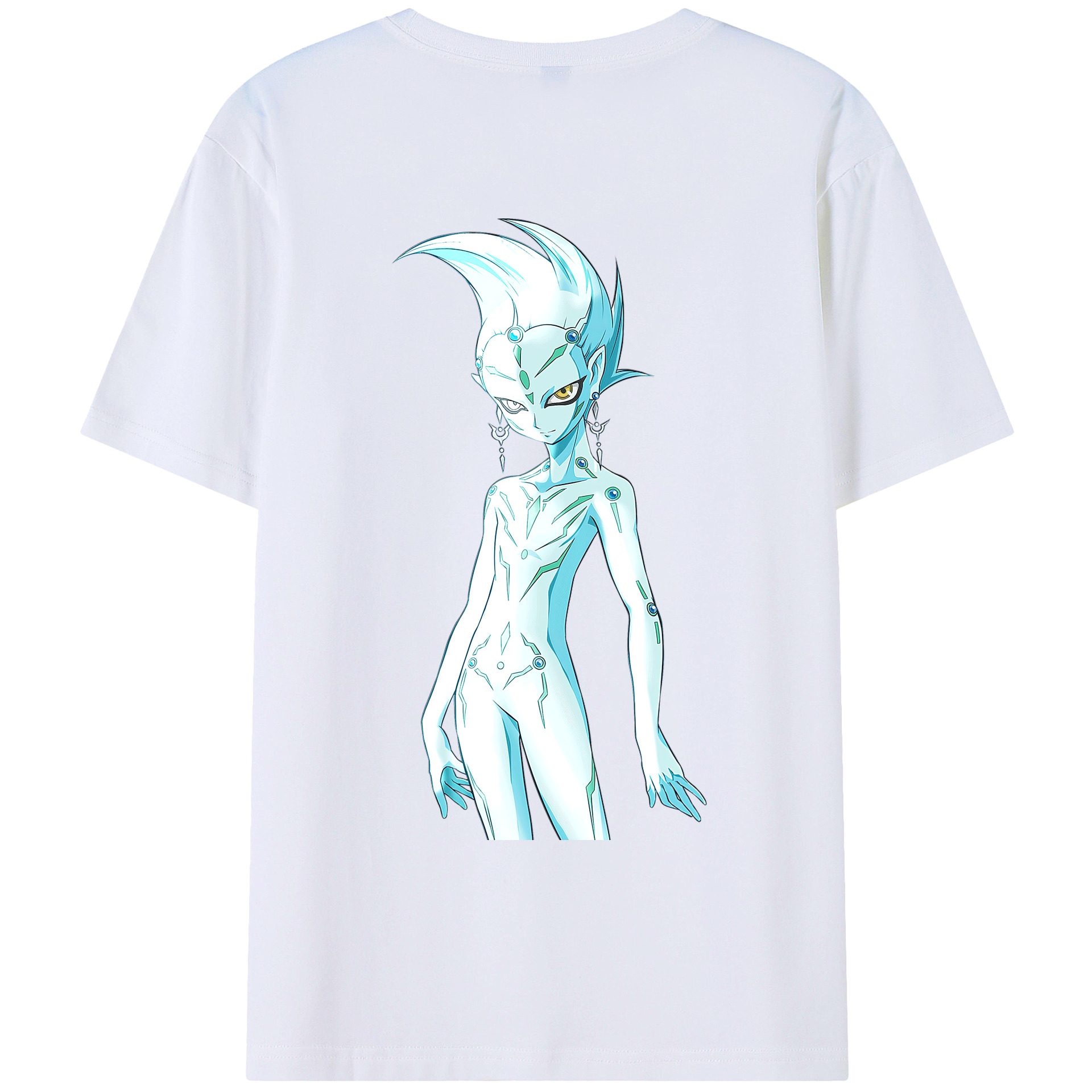 （画像用） 遊☆戯☆王 Yu-Gi-Oh! レディース半袖Tシャツ(バックプリント)