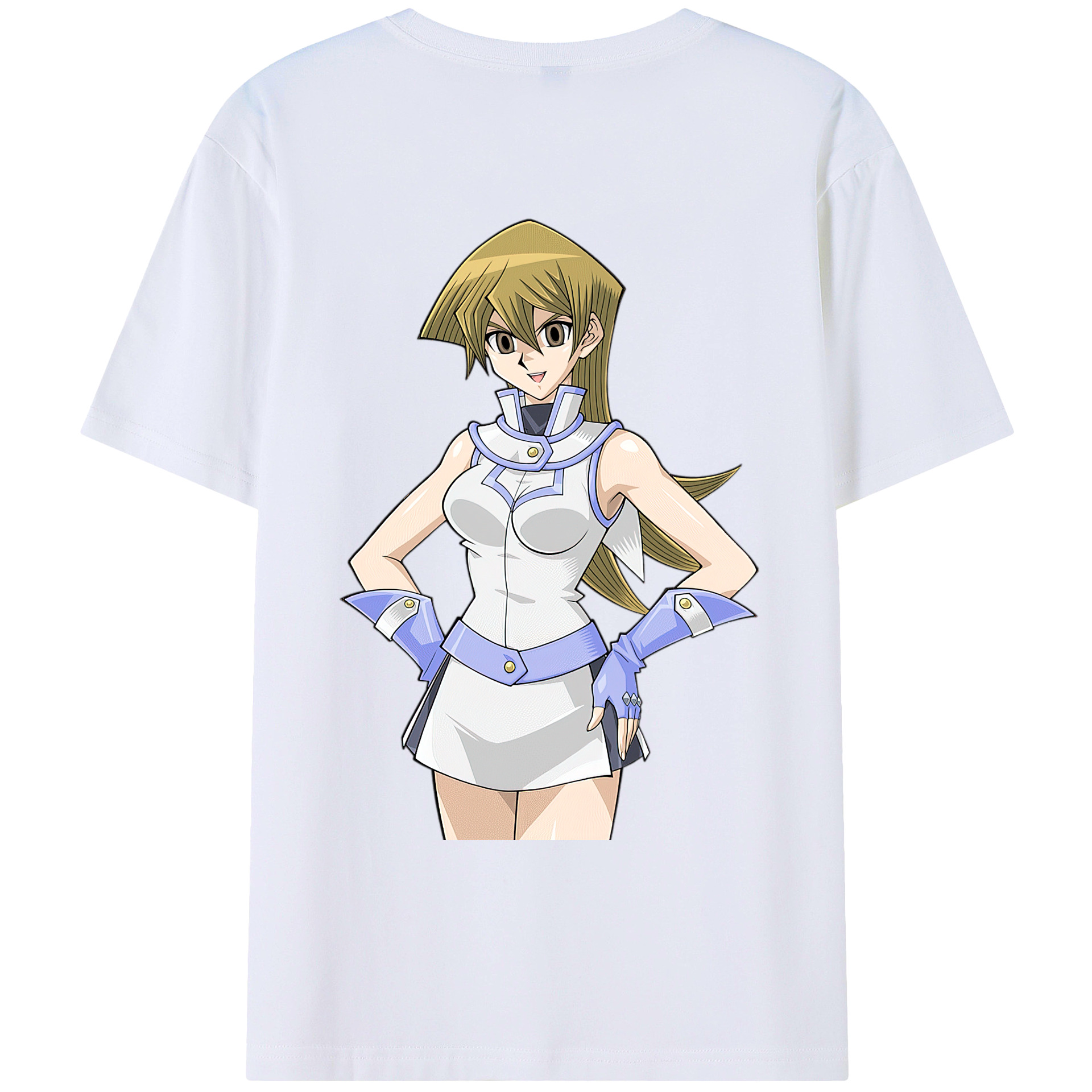 （画像用） 遊☆戯☆王 Yu-Gi-Oh! レディース半袖Tシャツ(バックプリント)