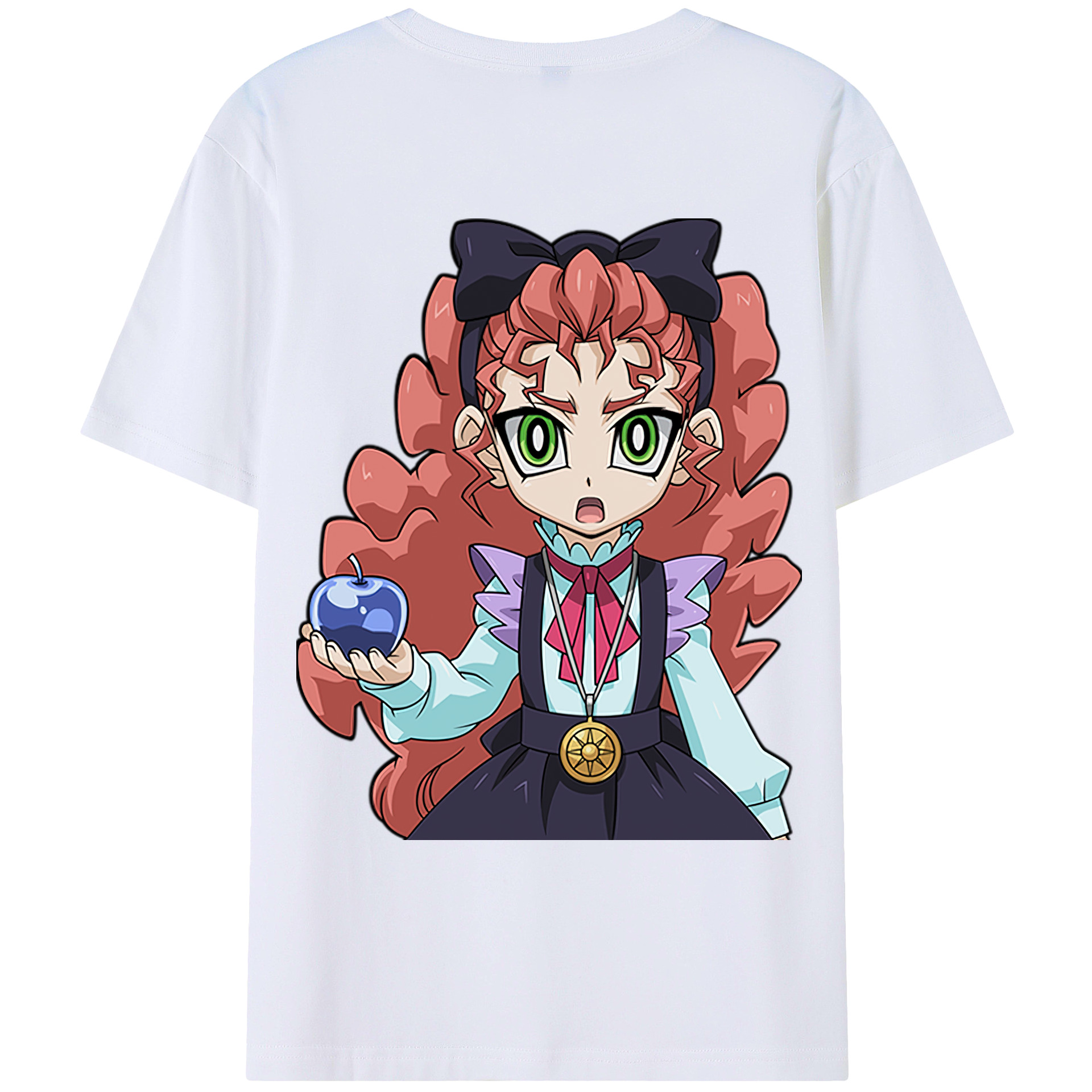 （画像用） 遊☆戯☆王 Yu-Gi-Oh! レディース半袖Tシャツ(バックプリント)