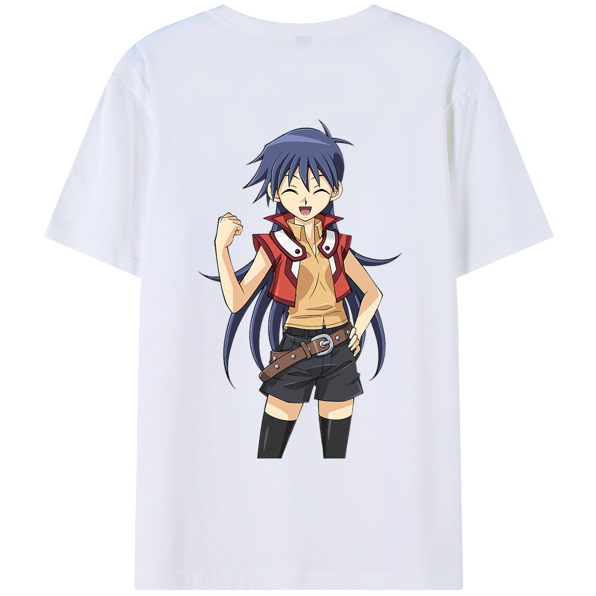 （画像用） 遊☆戯☆王 Yu-Gi-Oh! レディース半袖Tシャツ(バックプリント)