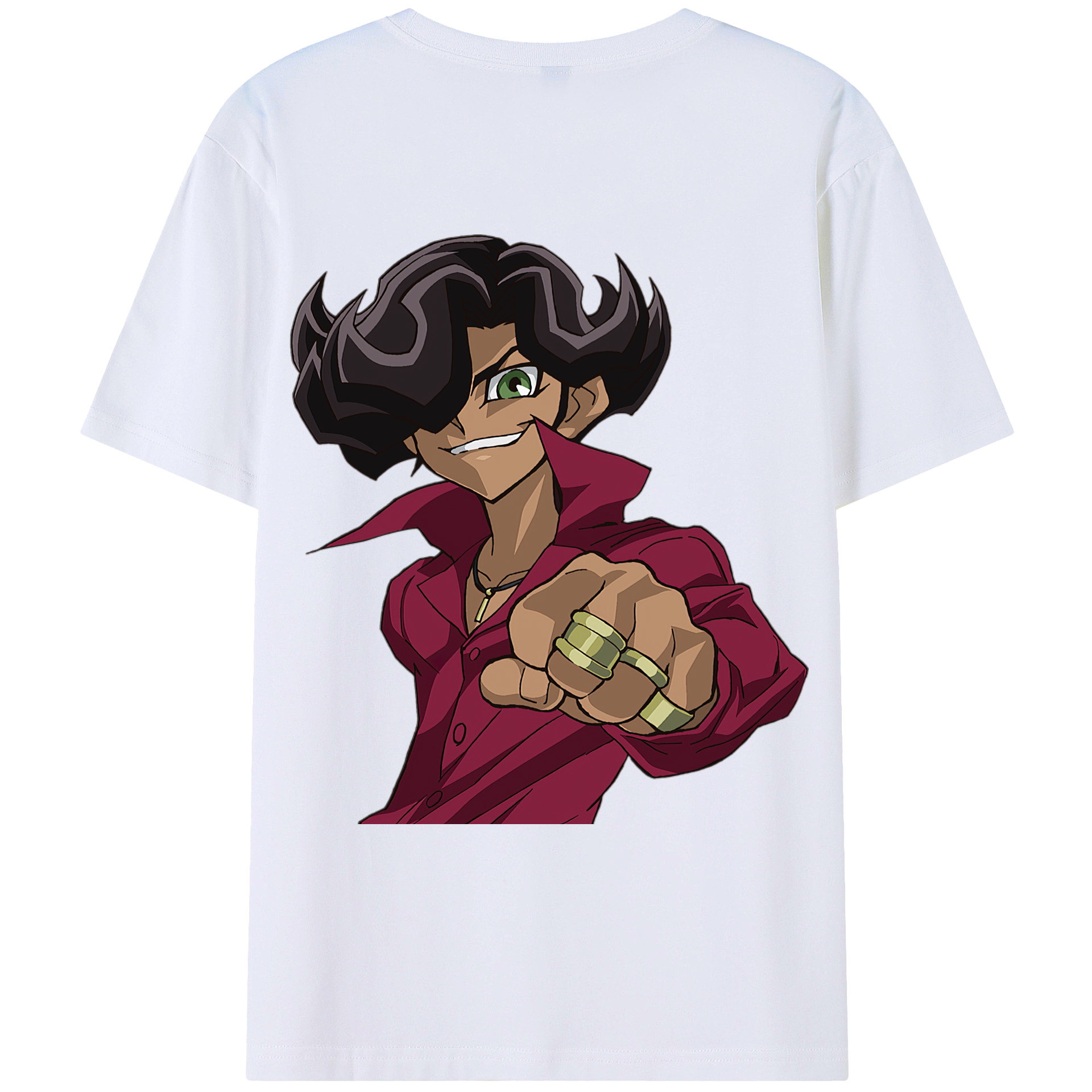 （画像用） 遊☆戯☆王 Yu-Gi-Oh! レディース半袖Tシャツ(バックプリント)