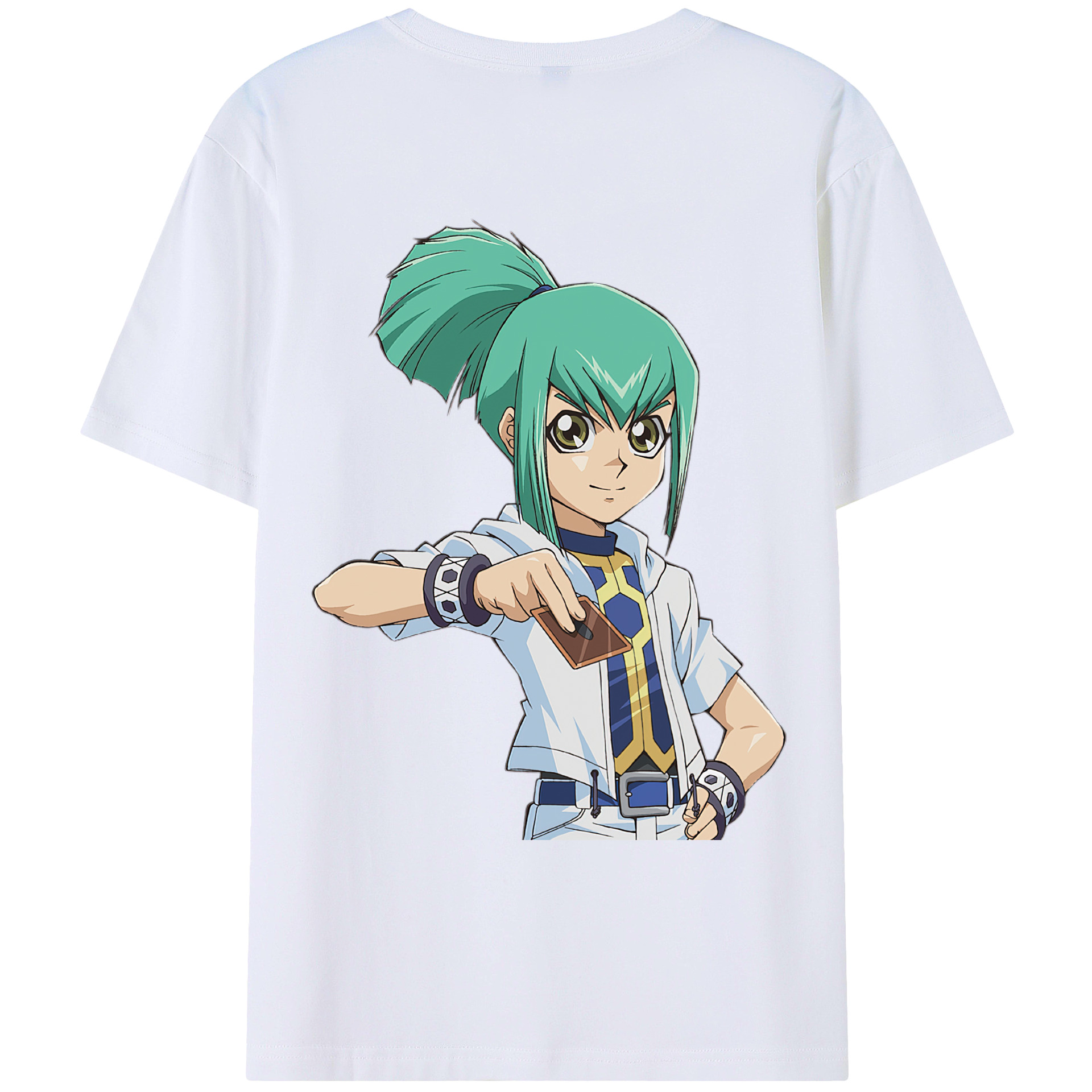 （画像用） 遊☆戯☆王 Yu-Gi-Oh! レディース半袖Tシャツ(バックプリント)