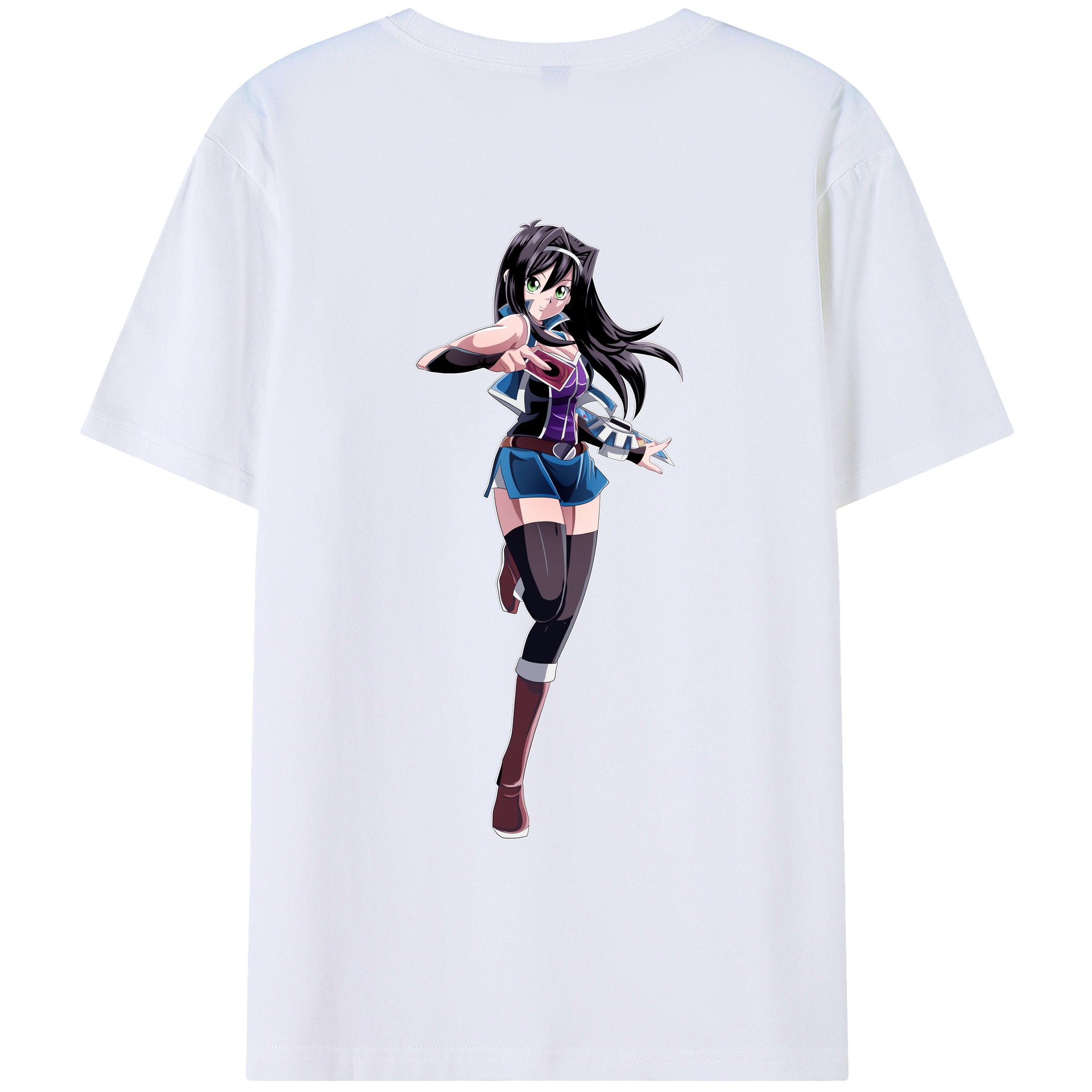 （画像用） 遊☆戯☆王 Yu-Gi-Oh! レディース半袖Tシャツ(バックプリント)