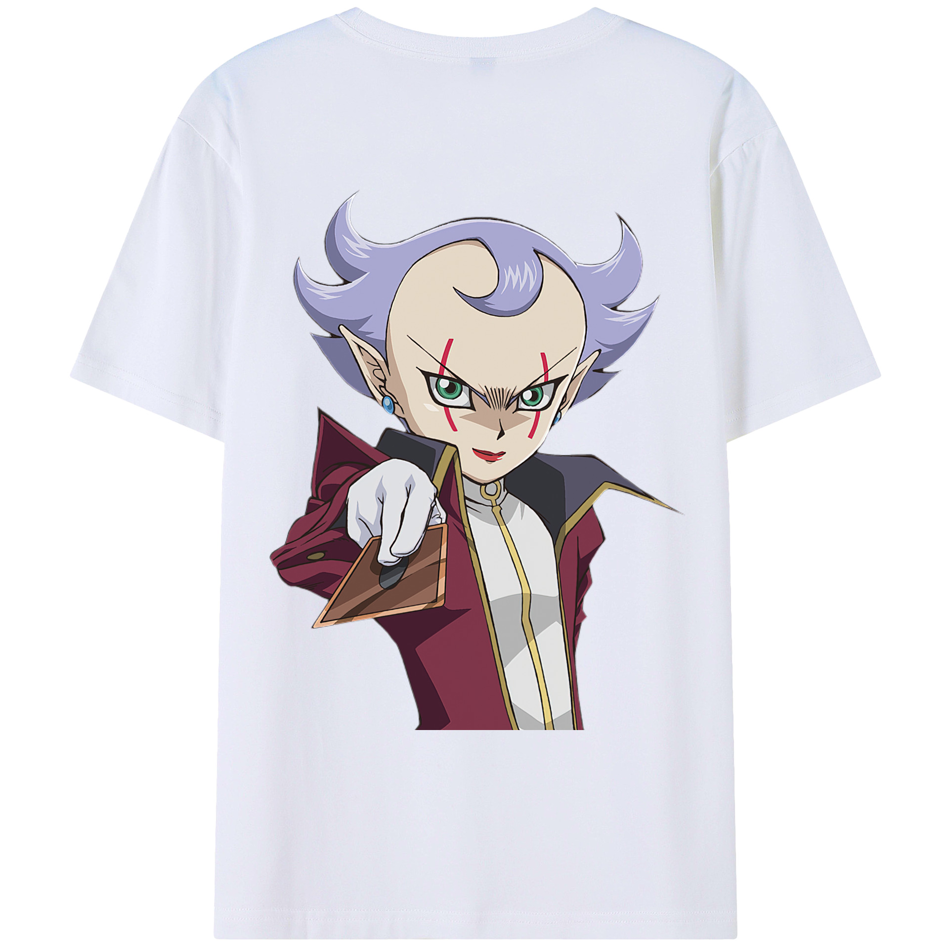 （画像用） 遊☆戯☆王 Yu-Gi-Oh! レディース半袖Tシャツ(バックプリント)