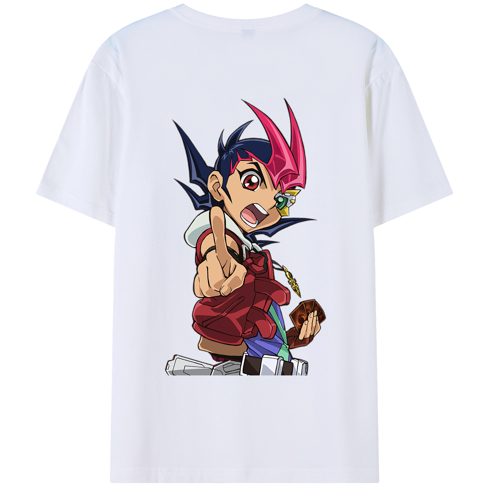 （画像用） 遊☆戯☆王 Yu-Gi-Oh! レディース半袖Tシャツ(バックプリント)